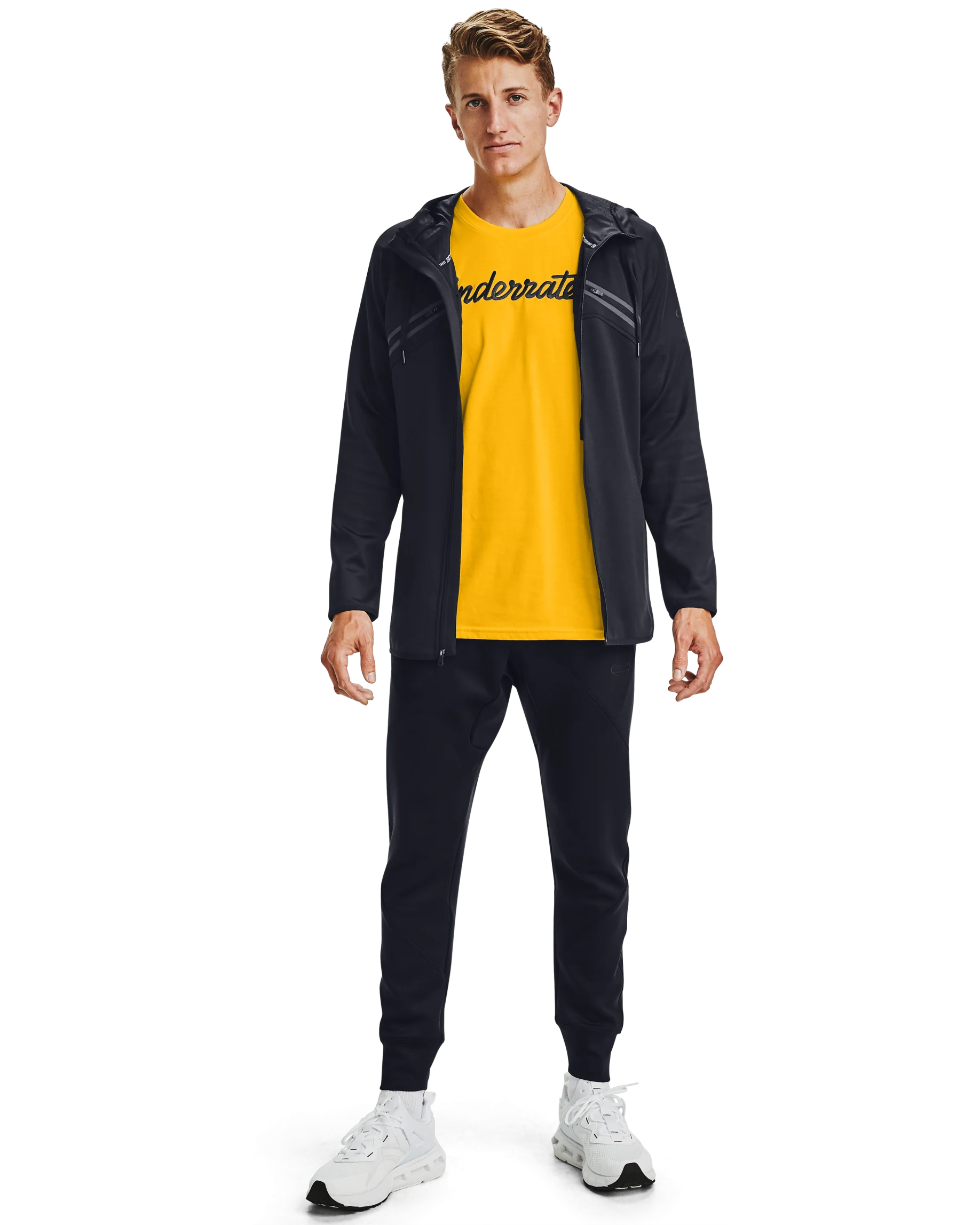 Mens Curry Embroidery T-Shirt - Image 3