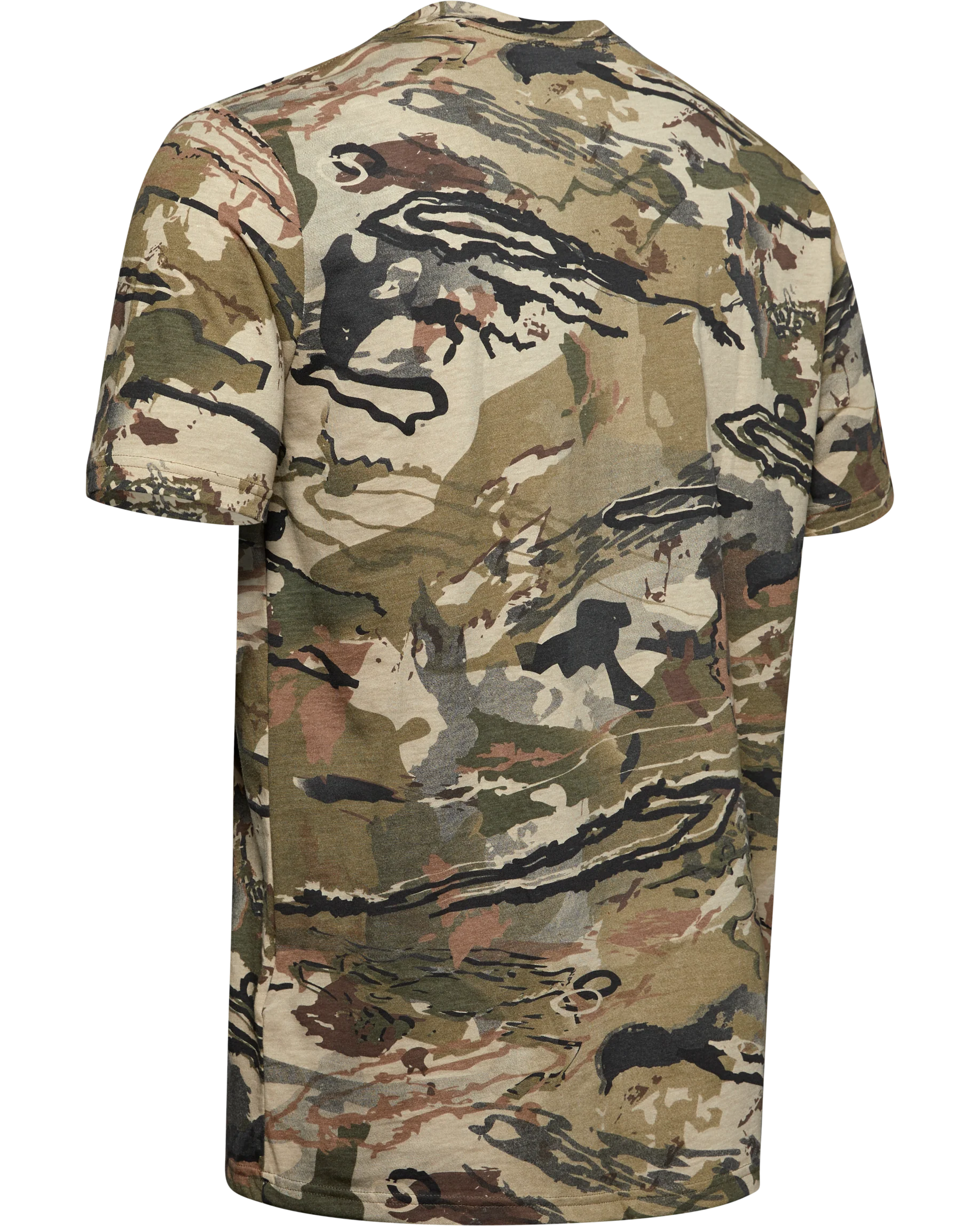 Men's UA Scent Control Camo Short Sleeve Shirt - Image 5