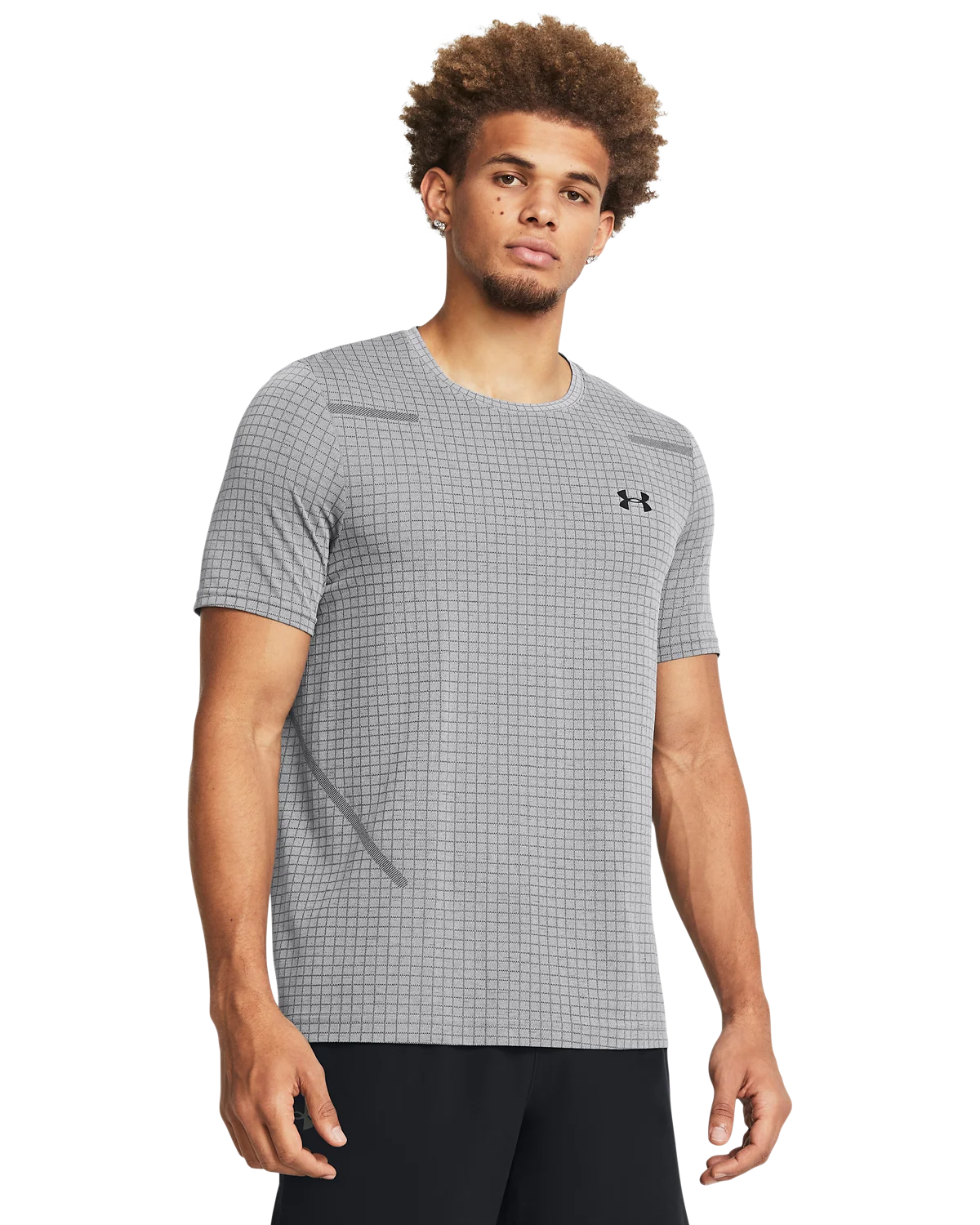 Men's UA Seamless Grid Short Sleeve