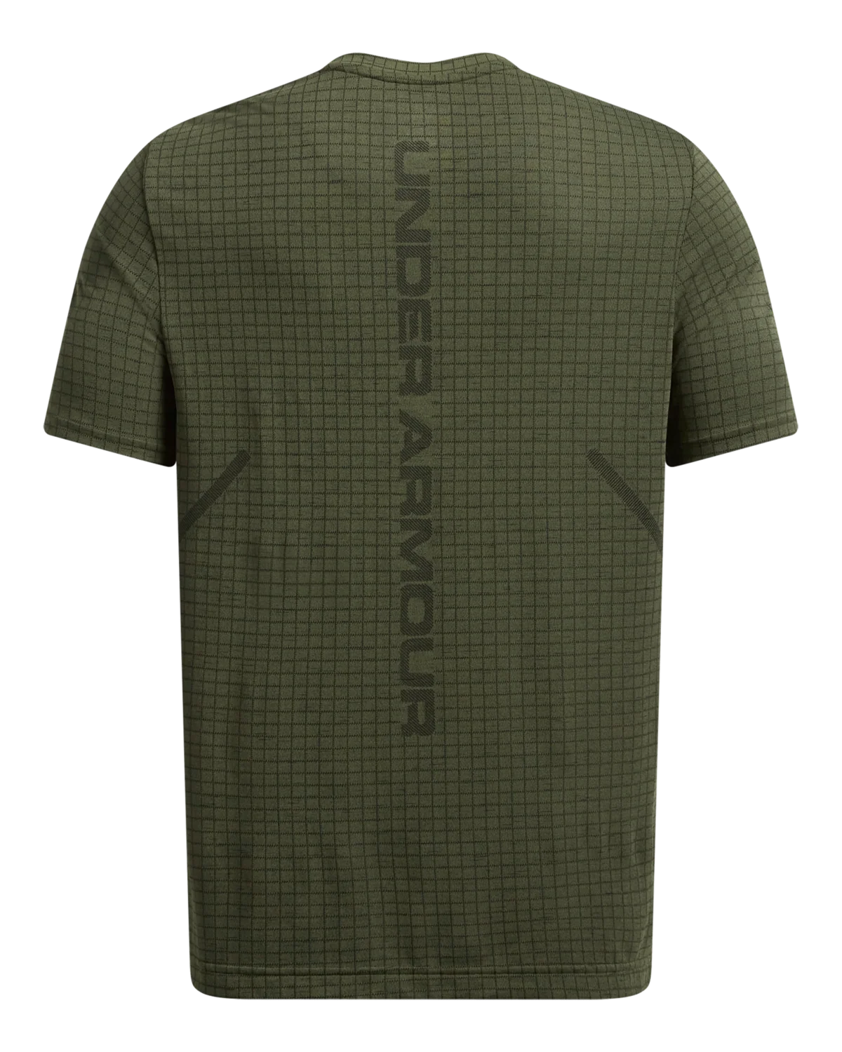 Men's UA Seamless Grid Short Sleeve - Image 4