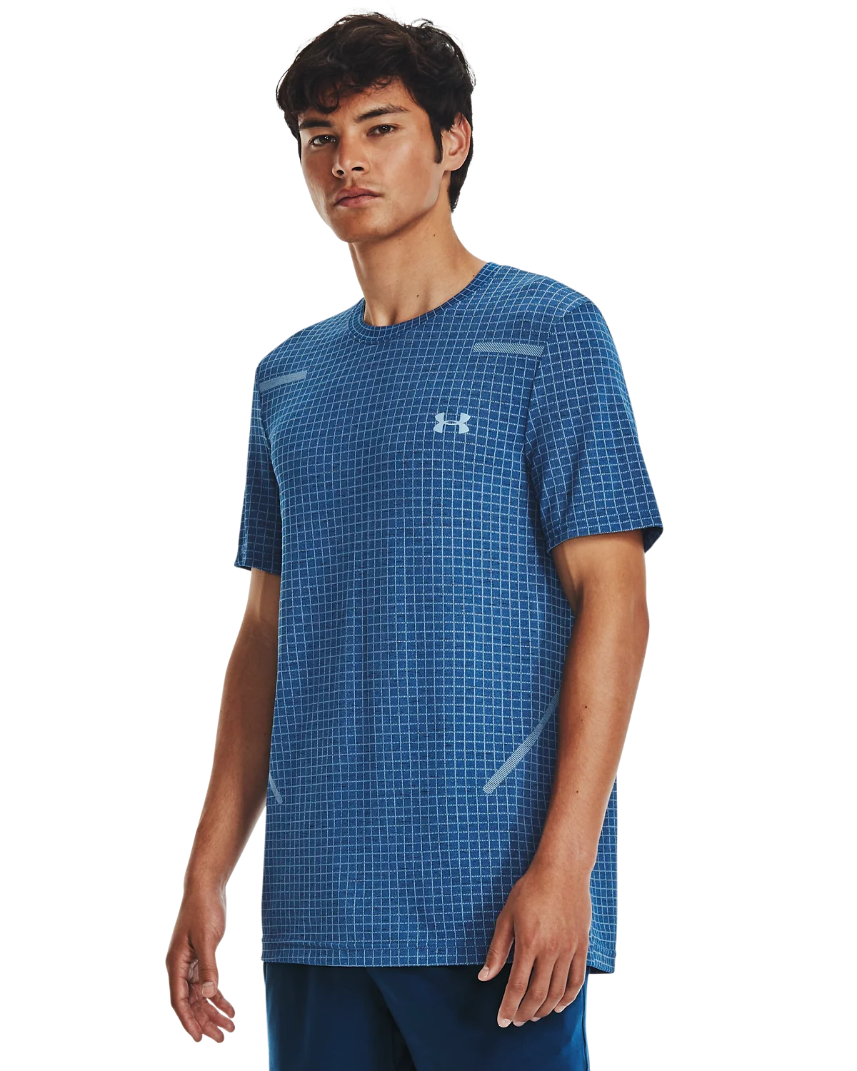 Men's UA Seamless Grid Short Sleeve