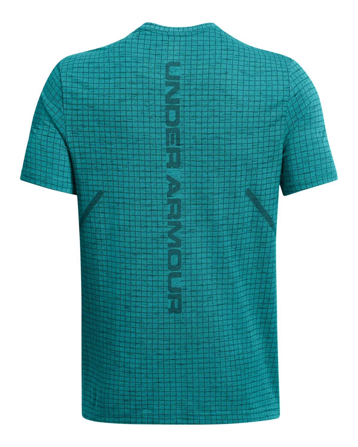 Men's UA Seamless Grid Short Sleeve - Image 5