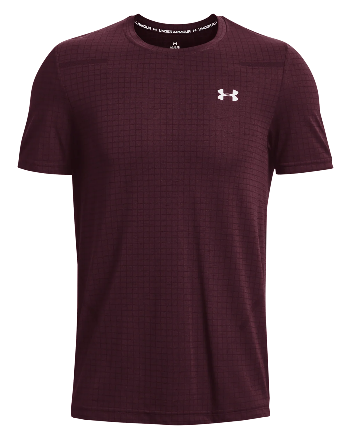 Men's UA Seamless Grid Short Sleeve - Image 3