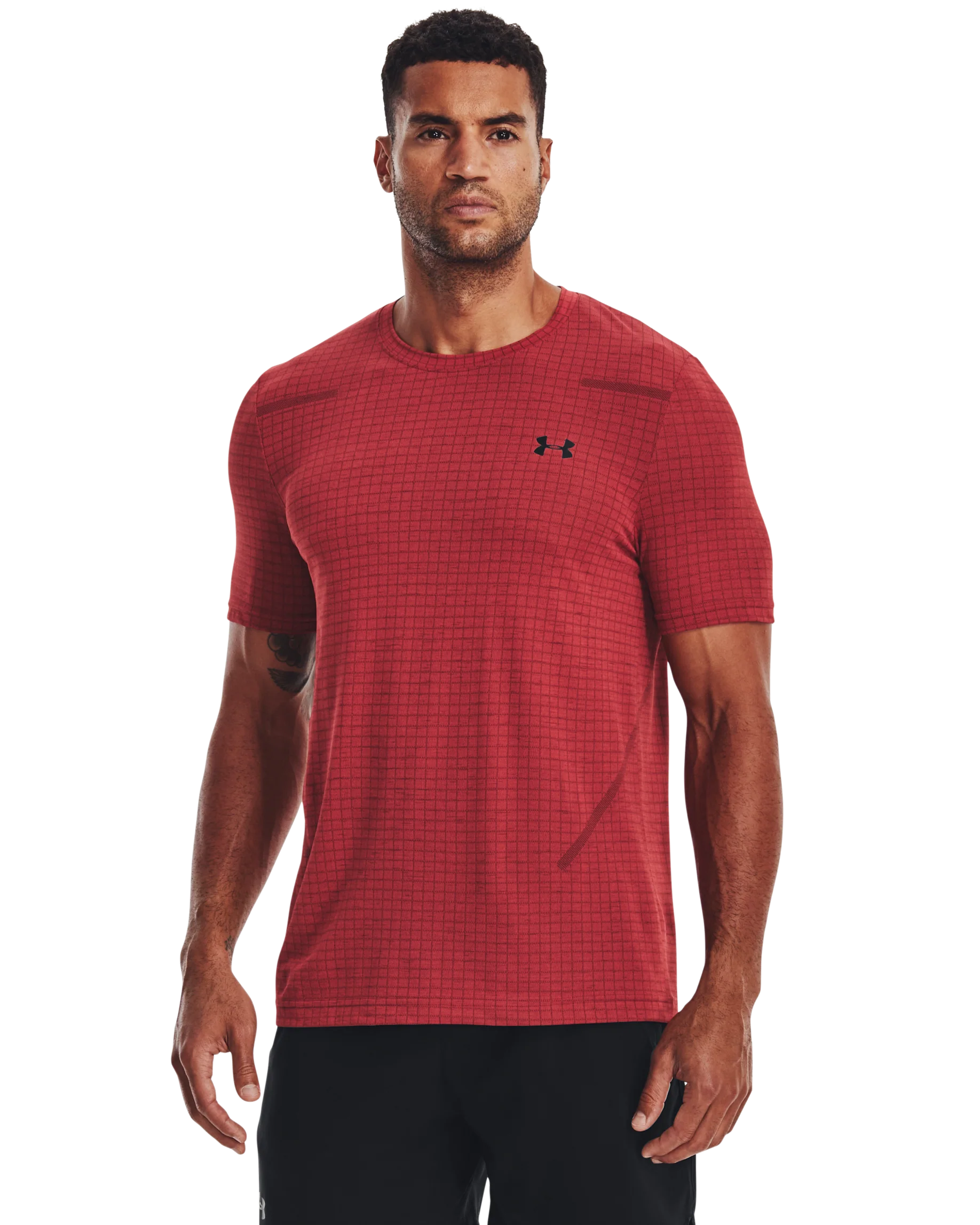 Men's UA Seamless Grid Short Sleeve