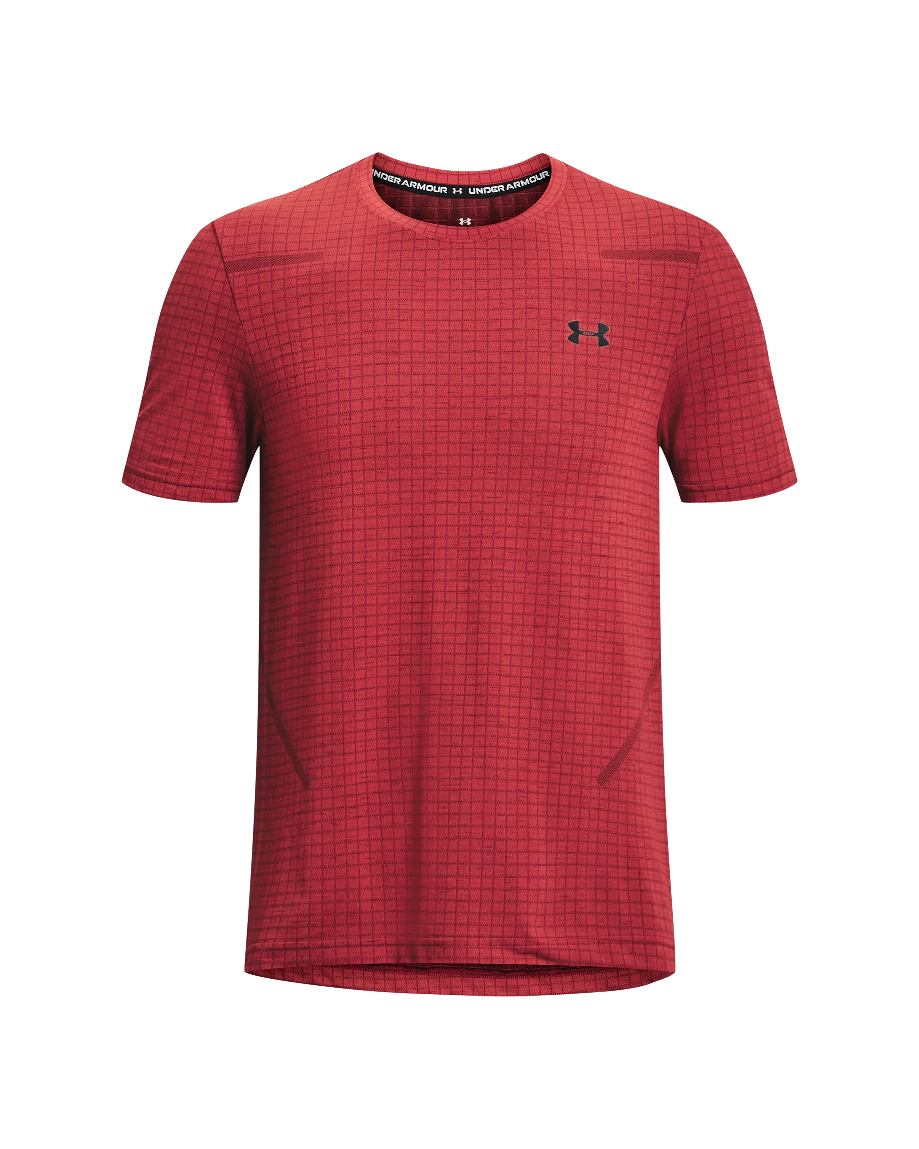 Men's UA Seamless Grid Short Sleeve - Image 6
