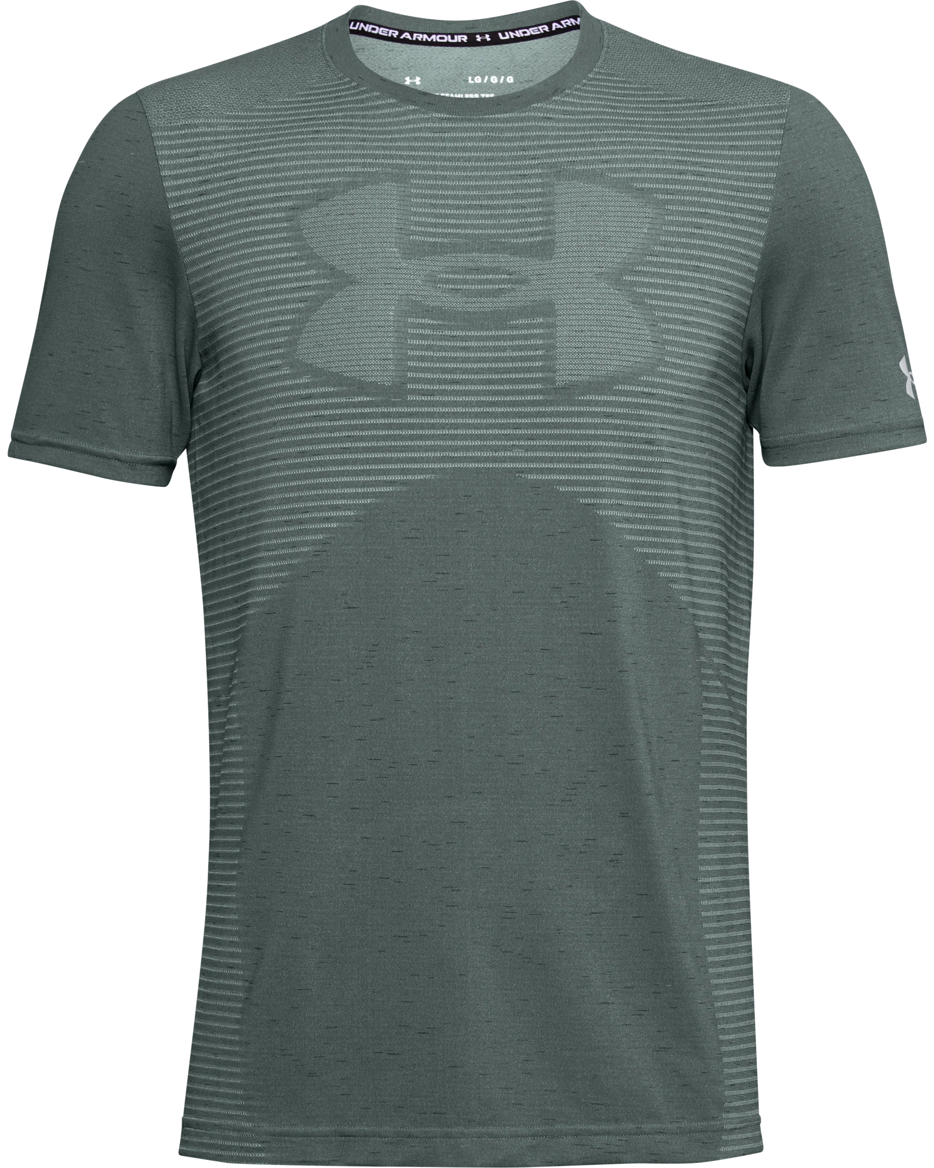 Men's UA Seamless Logo Short Sleeve Shirt - Image 4