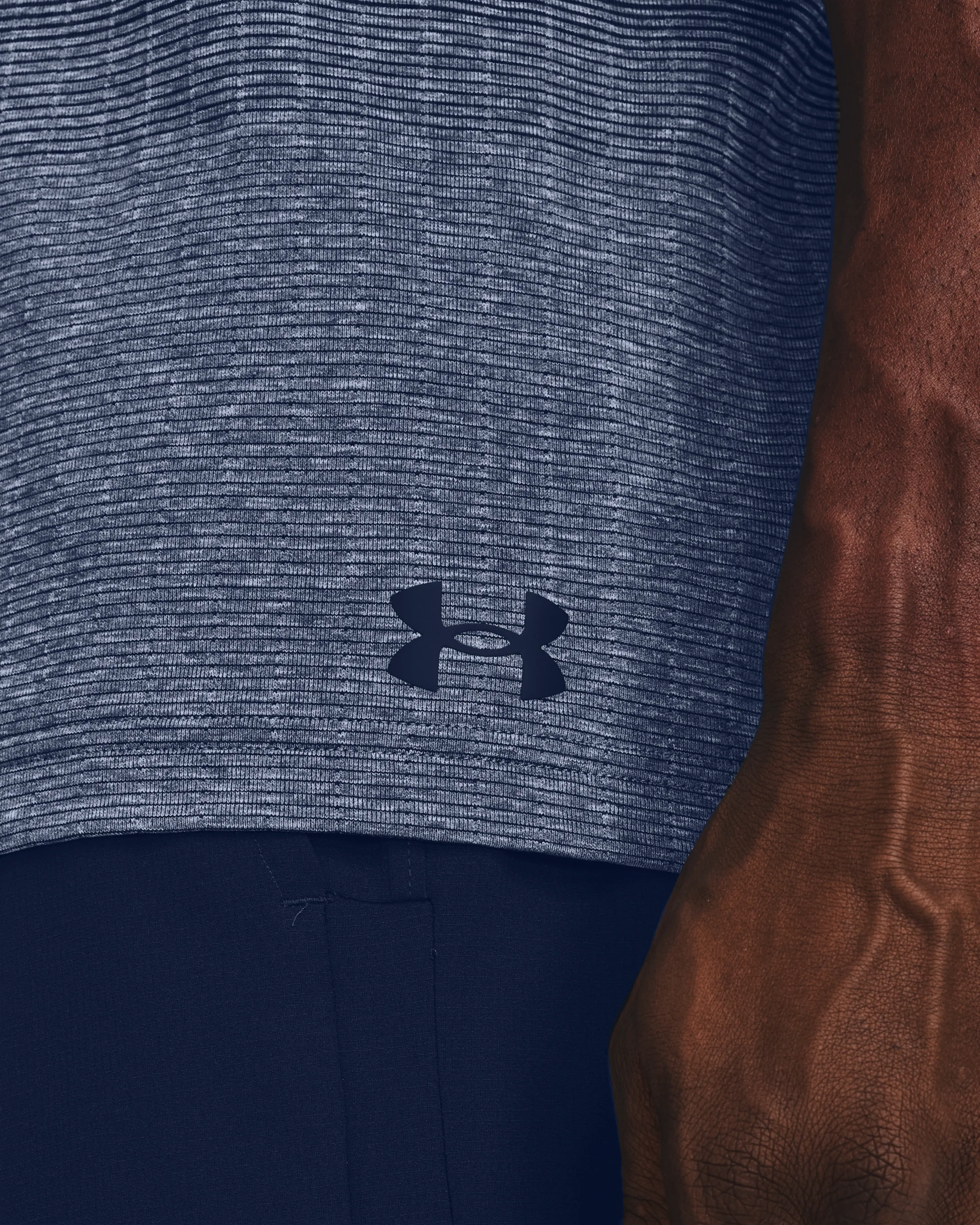 Men's UA Seamless Lux Short Sleeve - Image 6