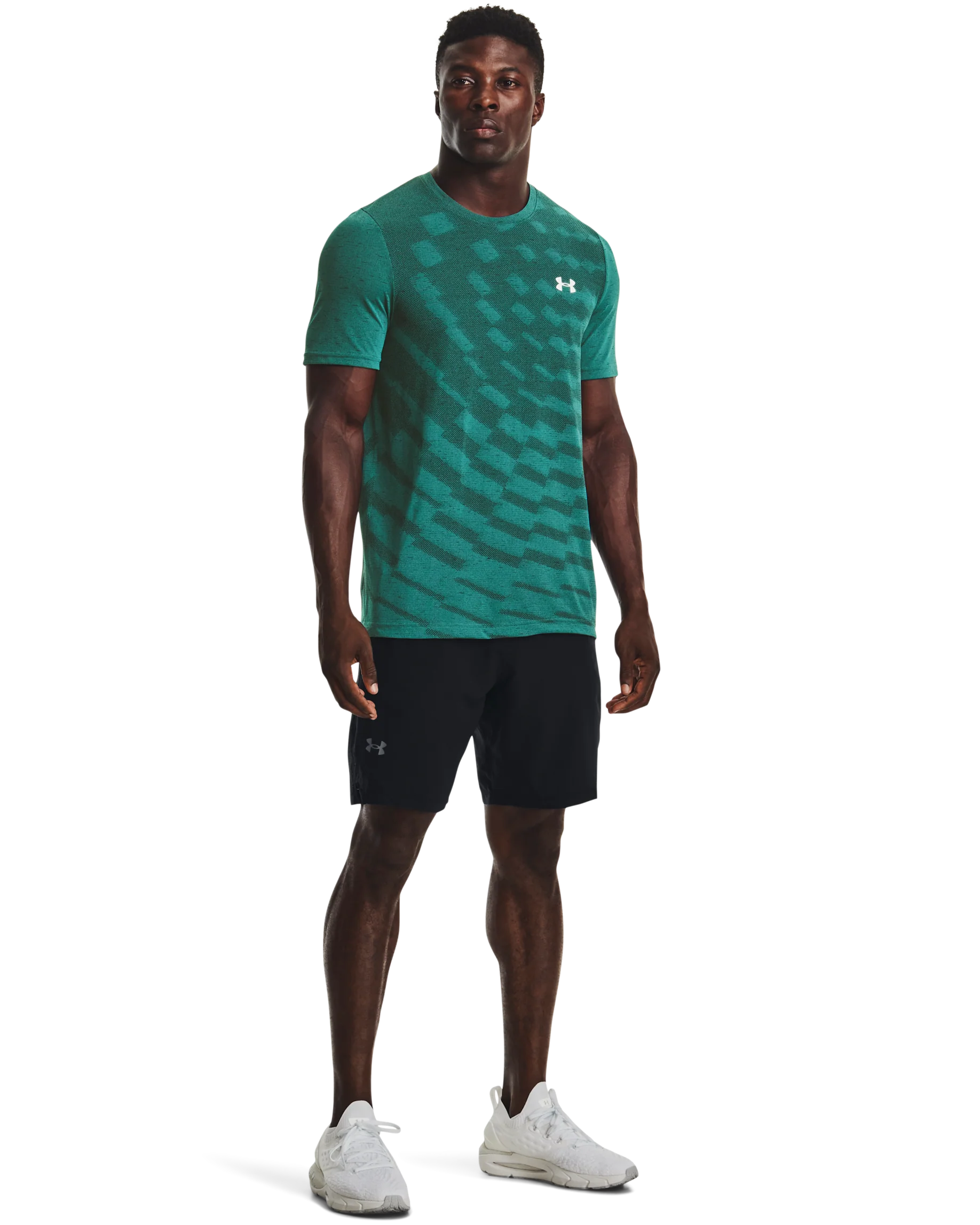 Men's UA Seamless Radial Short Sleeve - Image 3