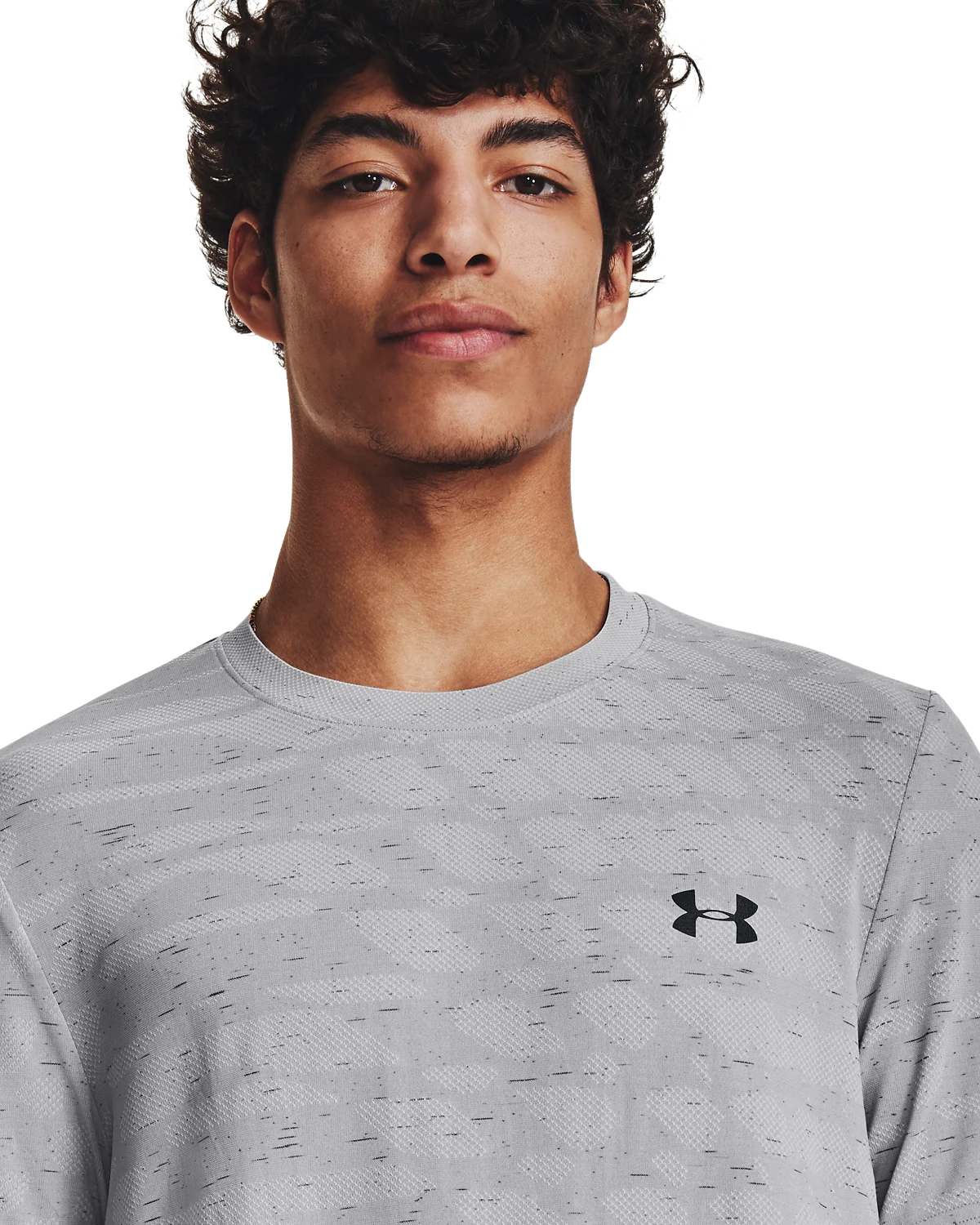Men's UA Seamless Ripple Short Sleeve - Image 5