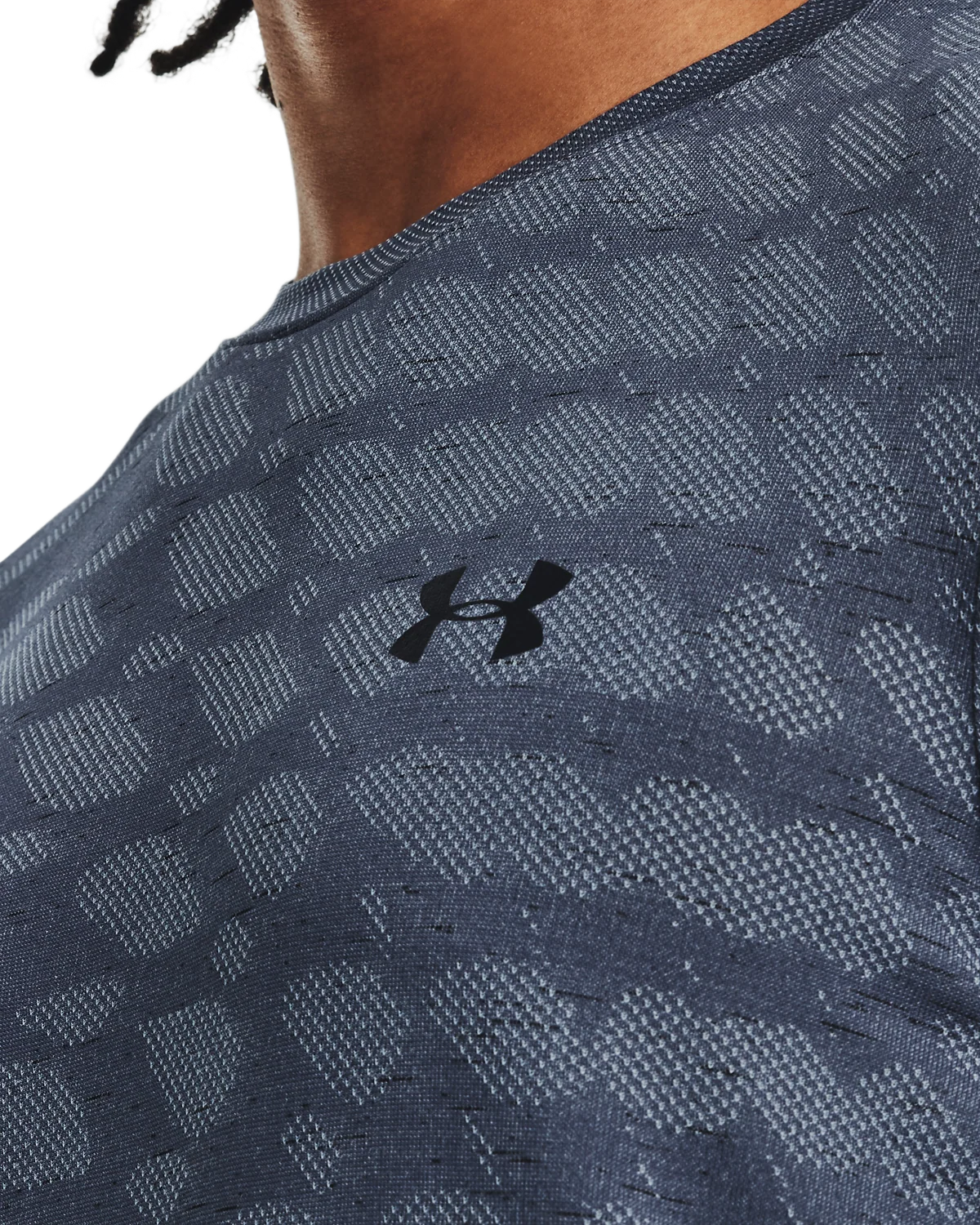 Men's UA Seamless Ripple Short Sleeve - Image 5