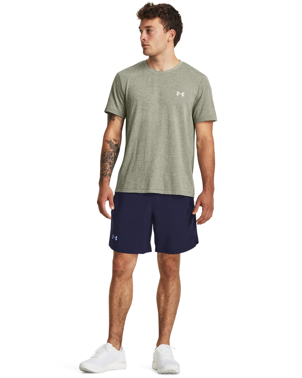 Men's UA Seamless Stride Short Sleeve - Image 4