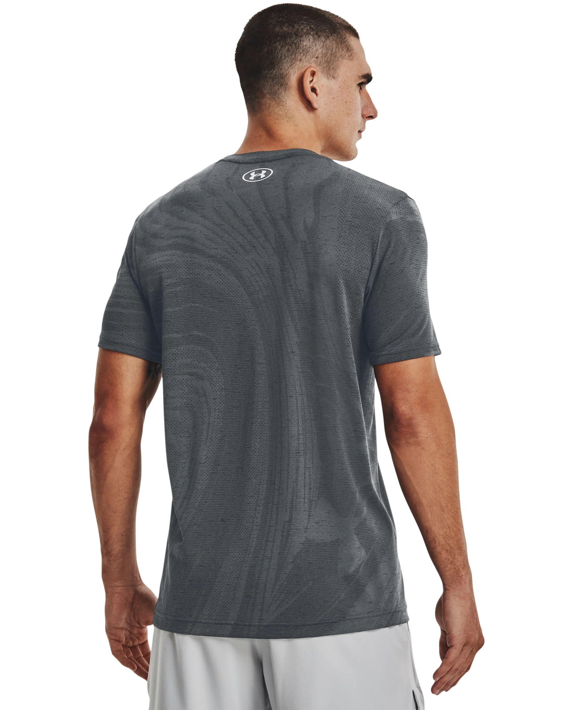 Men's UA Seamless Surge Short Sleeve - Image 2