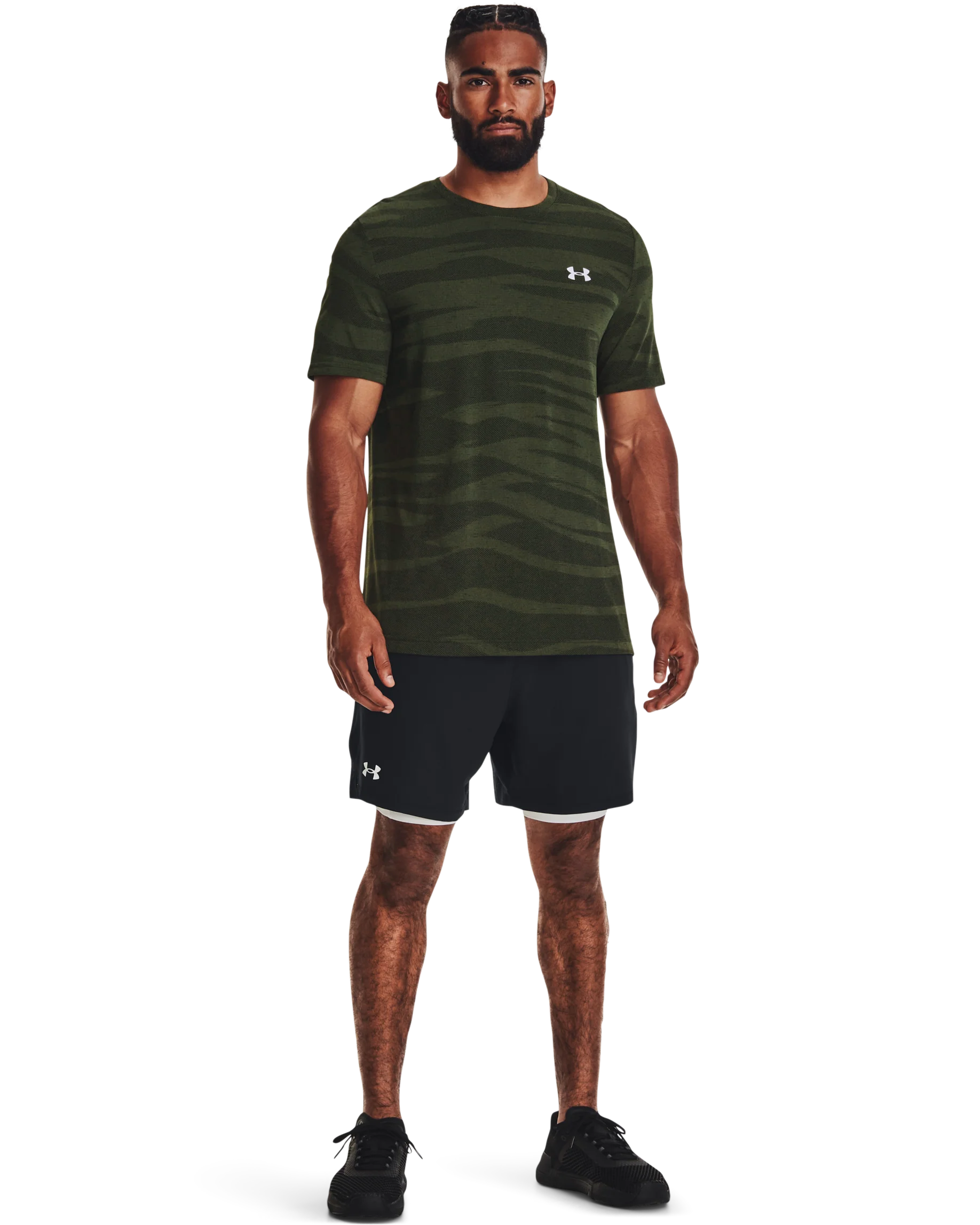 Men's UA Seamless Wave Short Sleeve - Image 3