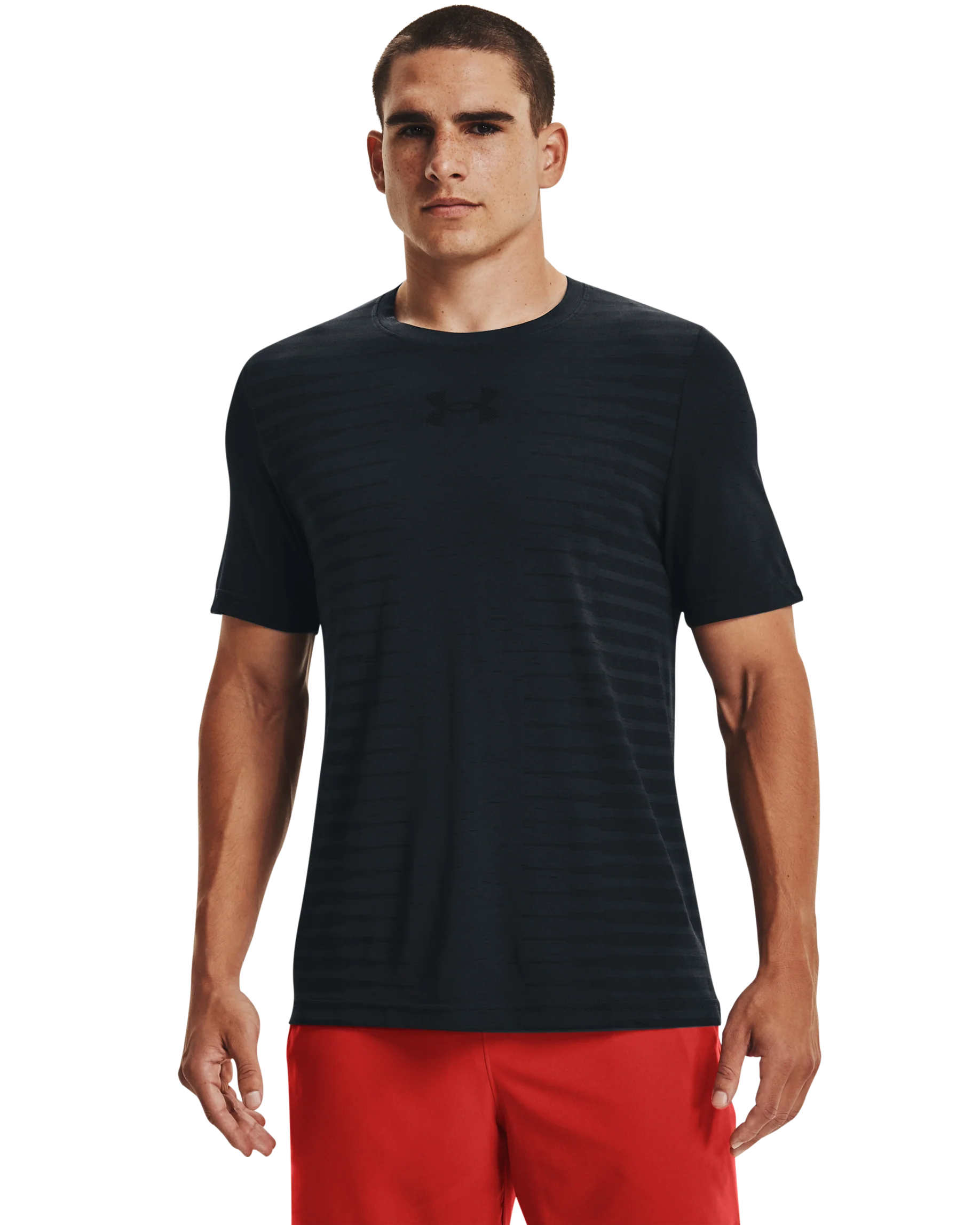Men's UA Seamless Wordmark Short Sleeve