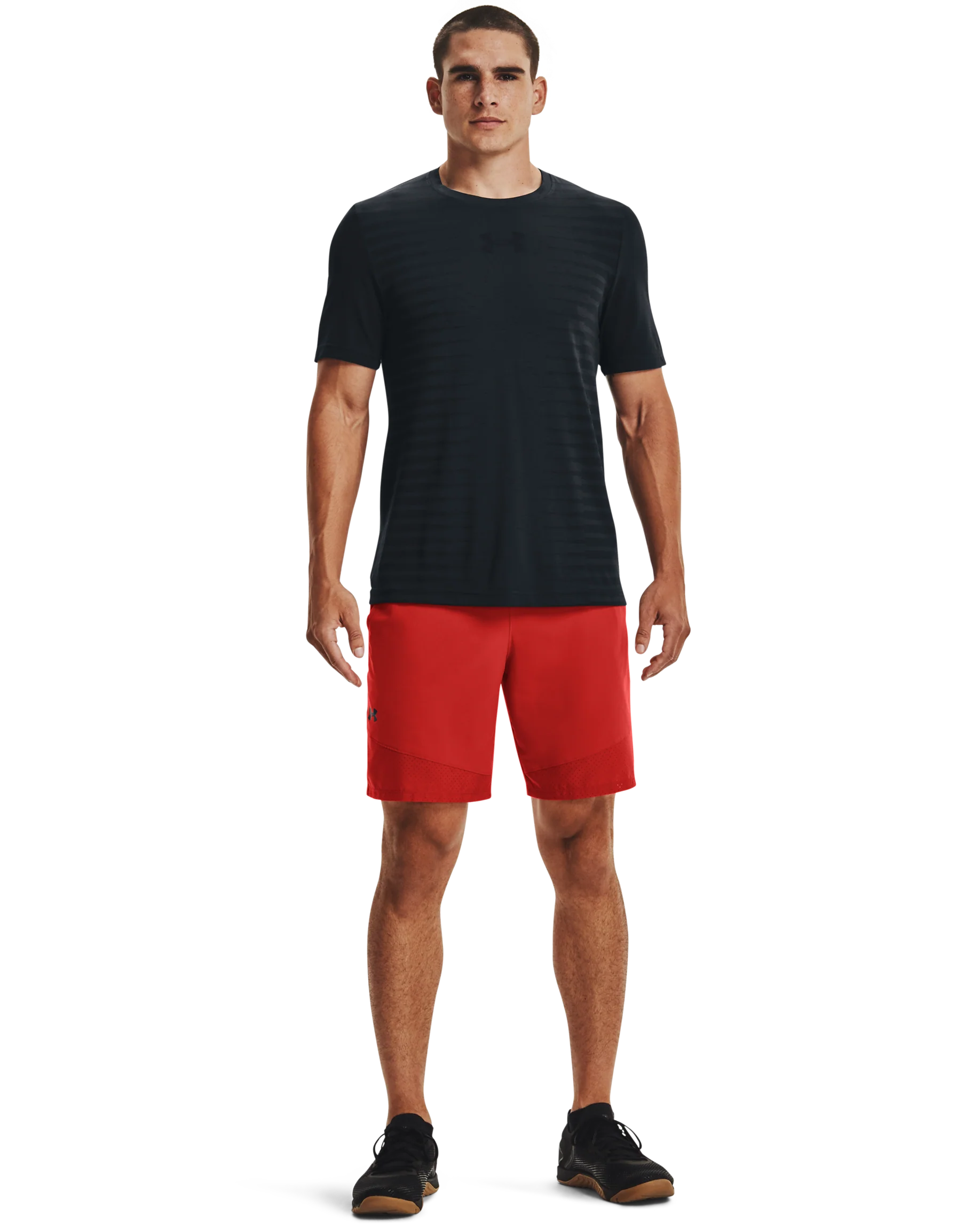 Men's UA Seamless Wordmark Short Sleeve - Image 3
