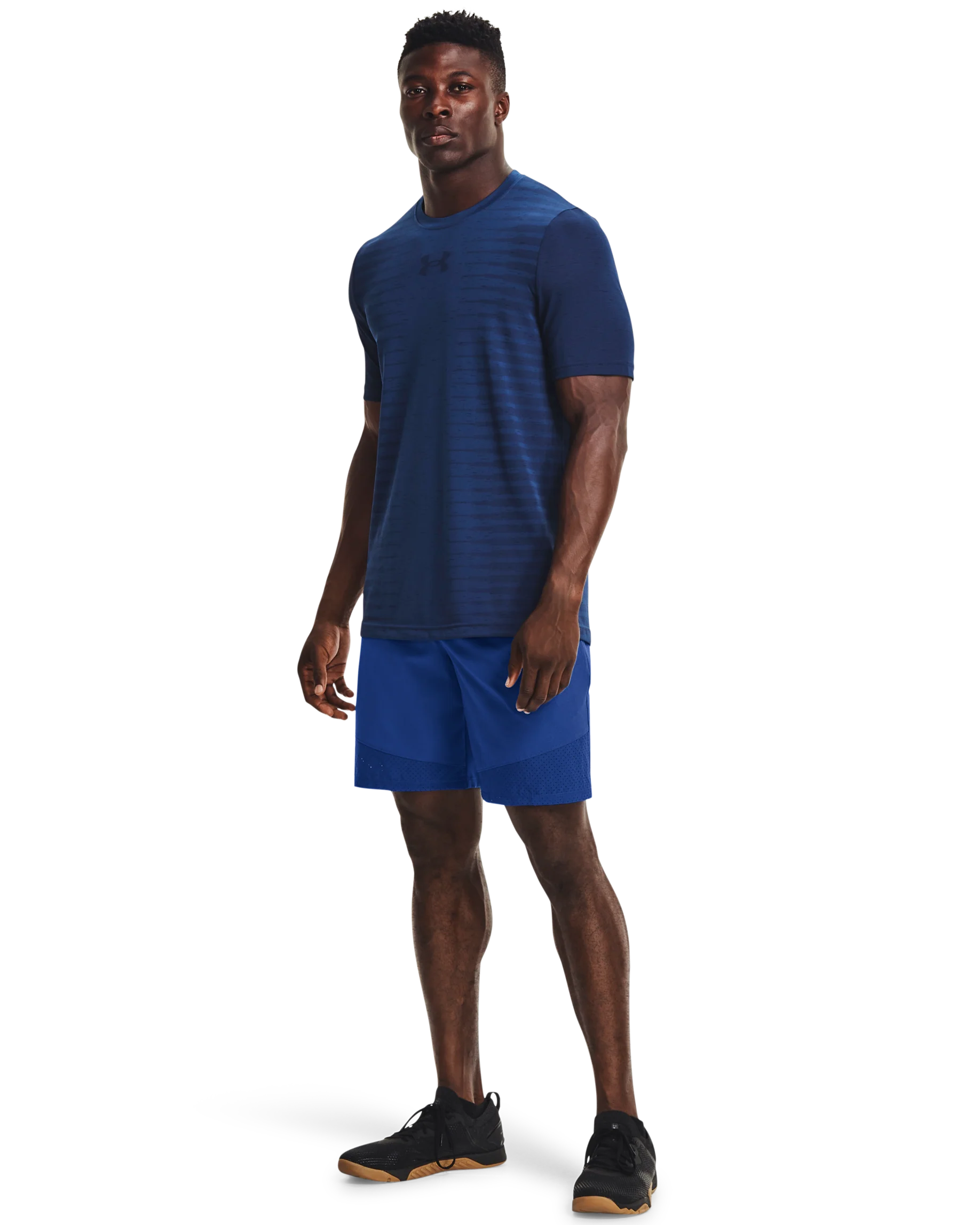Men's UA Seamless Wordmark Short Sleeve - Image 3