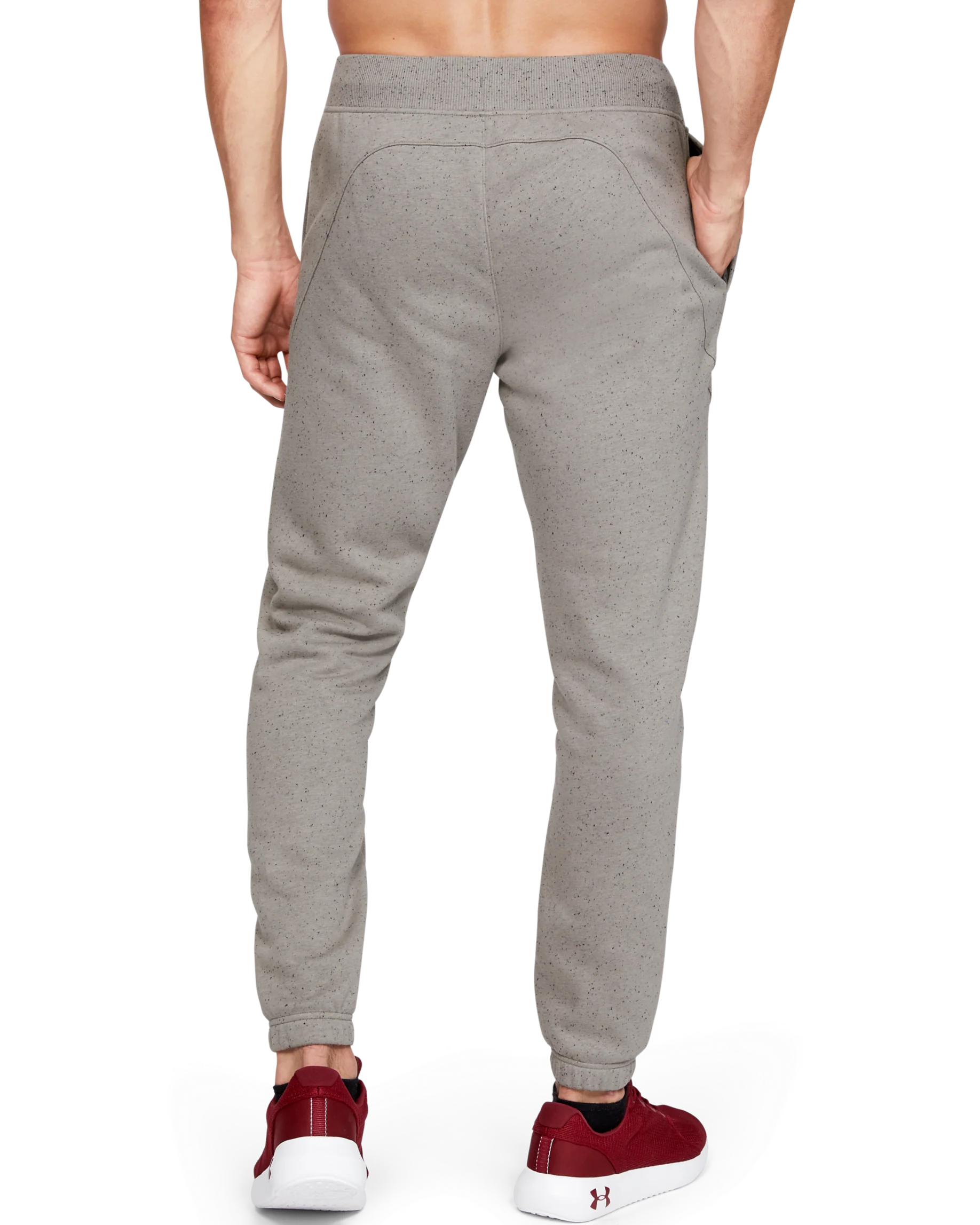 Men's UA Speckled Fleece Joggers - Image 2
