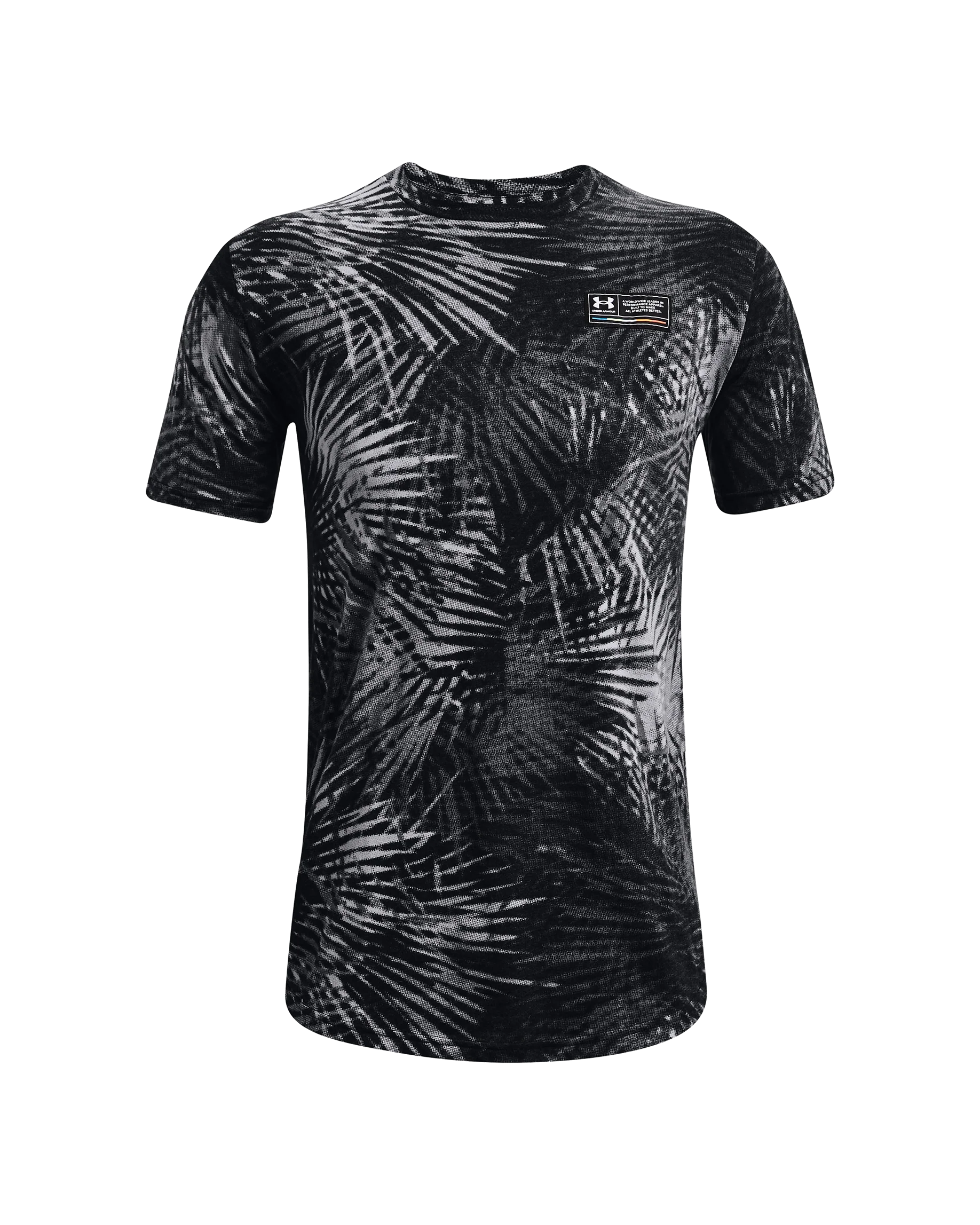 Men's UA Sport Palm Printed Short Sleeve - Image 4