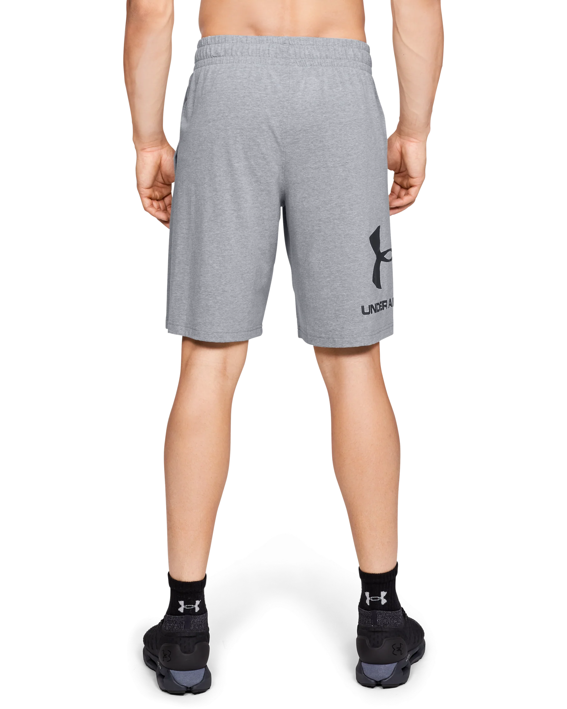 Men's UA Sportstyle Cotton Graphic Shorts - Image 2