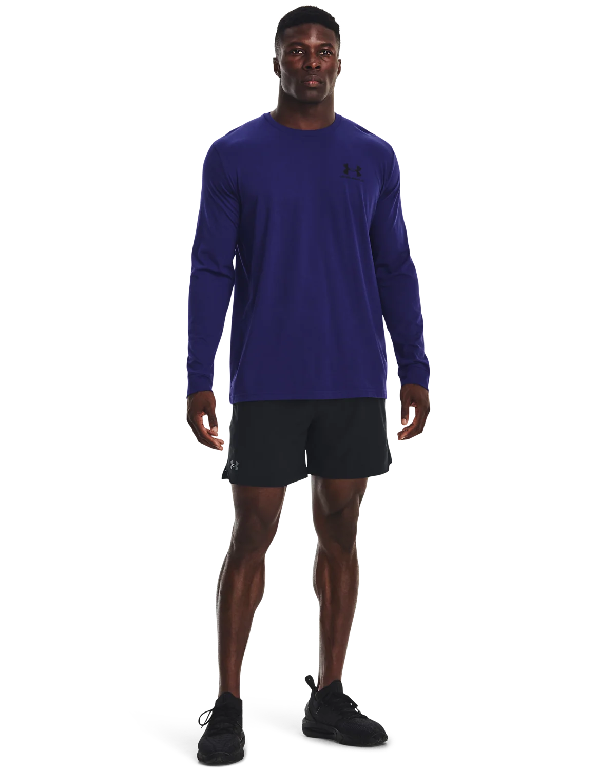 Men's UA Sportstyle Left Chest Long Sleeve - Image 4
