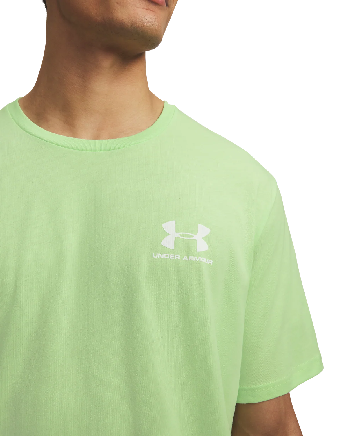 Men's UA Sportstyle Left Chest Short Sleeve - Image 3