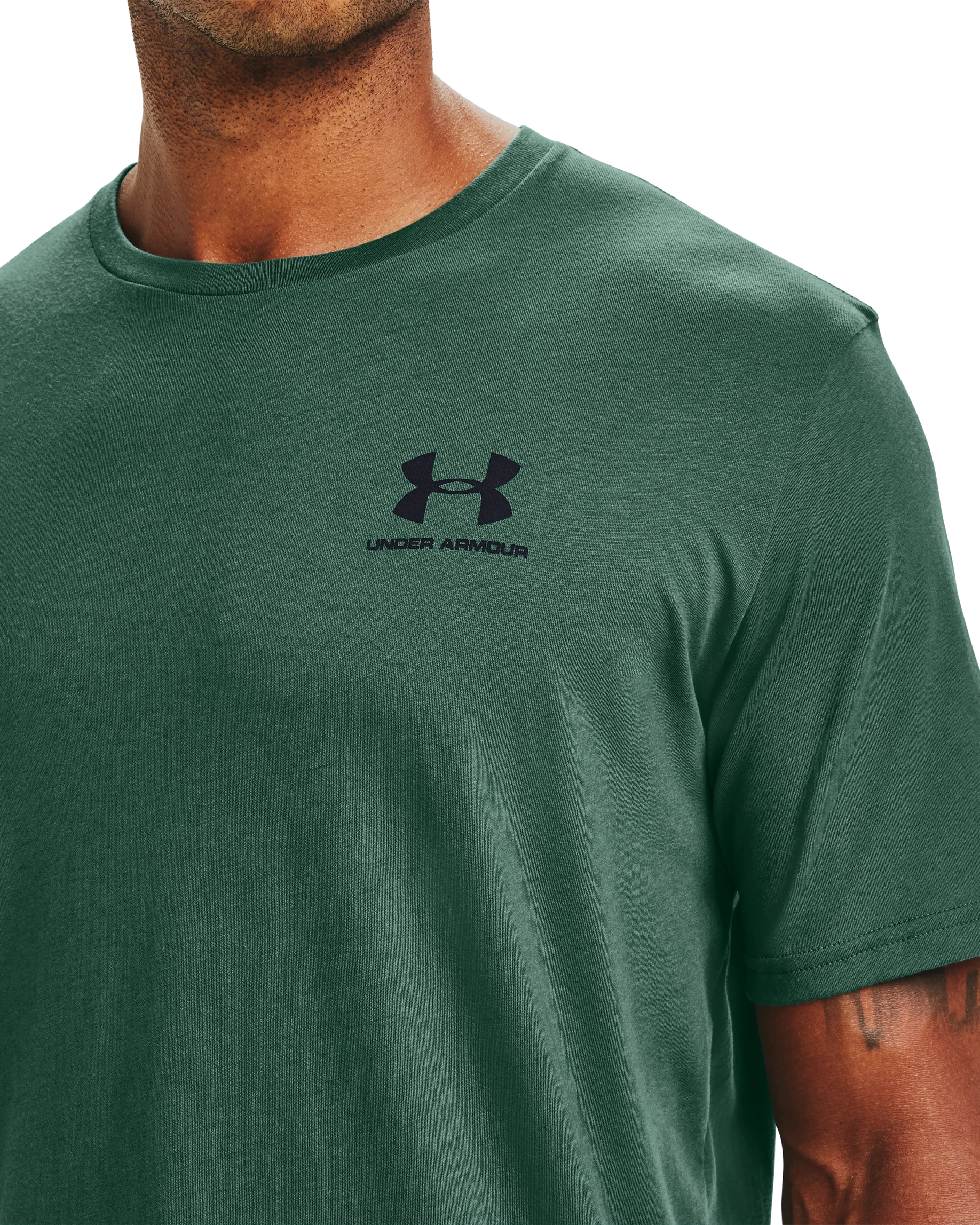 Men's UA Sportstyle Left Chest Short Sleeve Shirt - Image 6