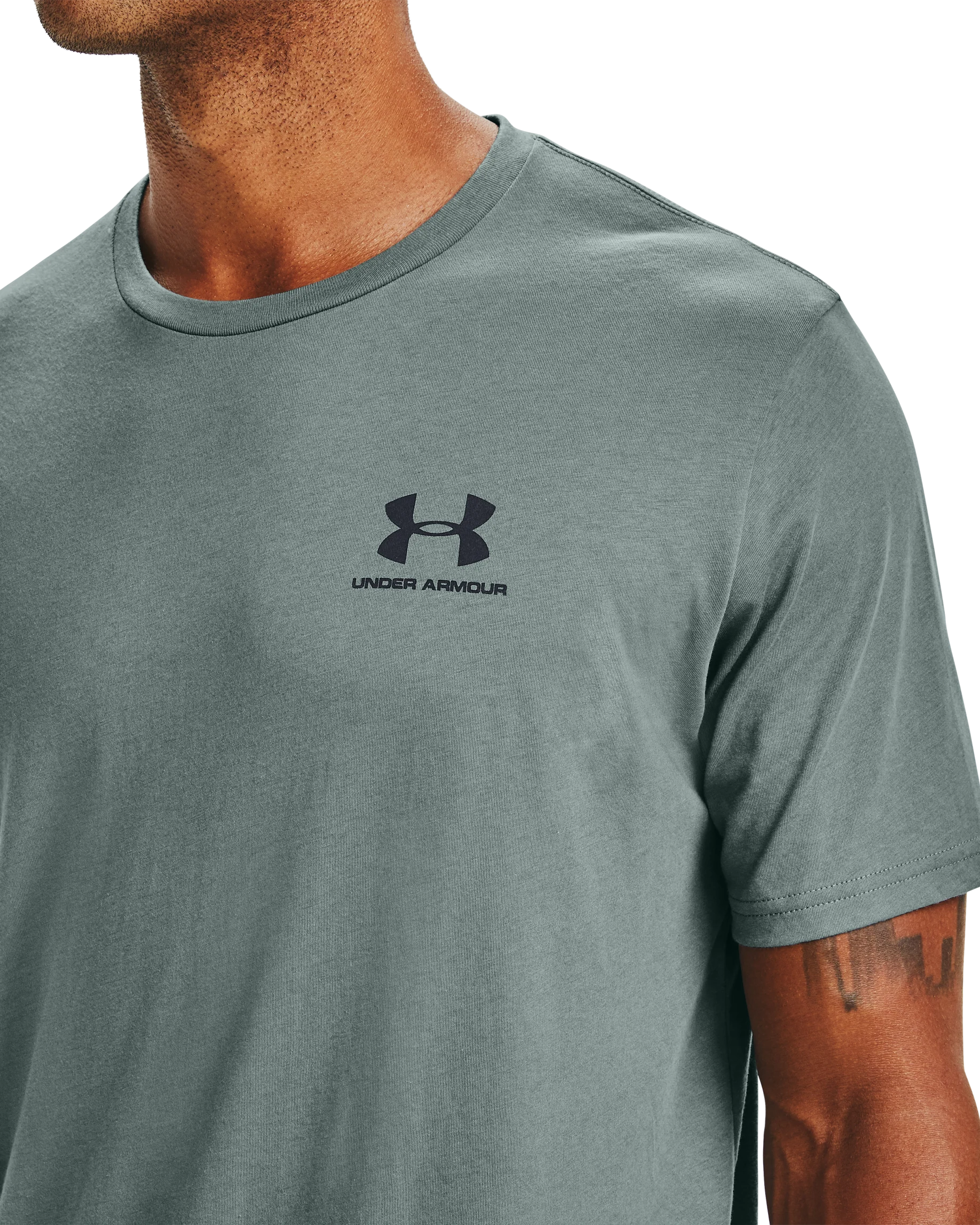 Men's UA Sportstyle Left Chest Short Sleeve Shirt - Image 6