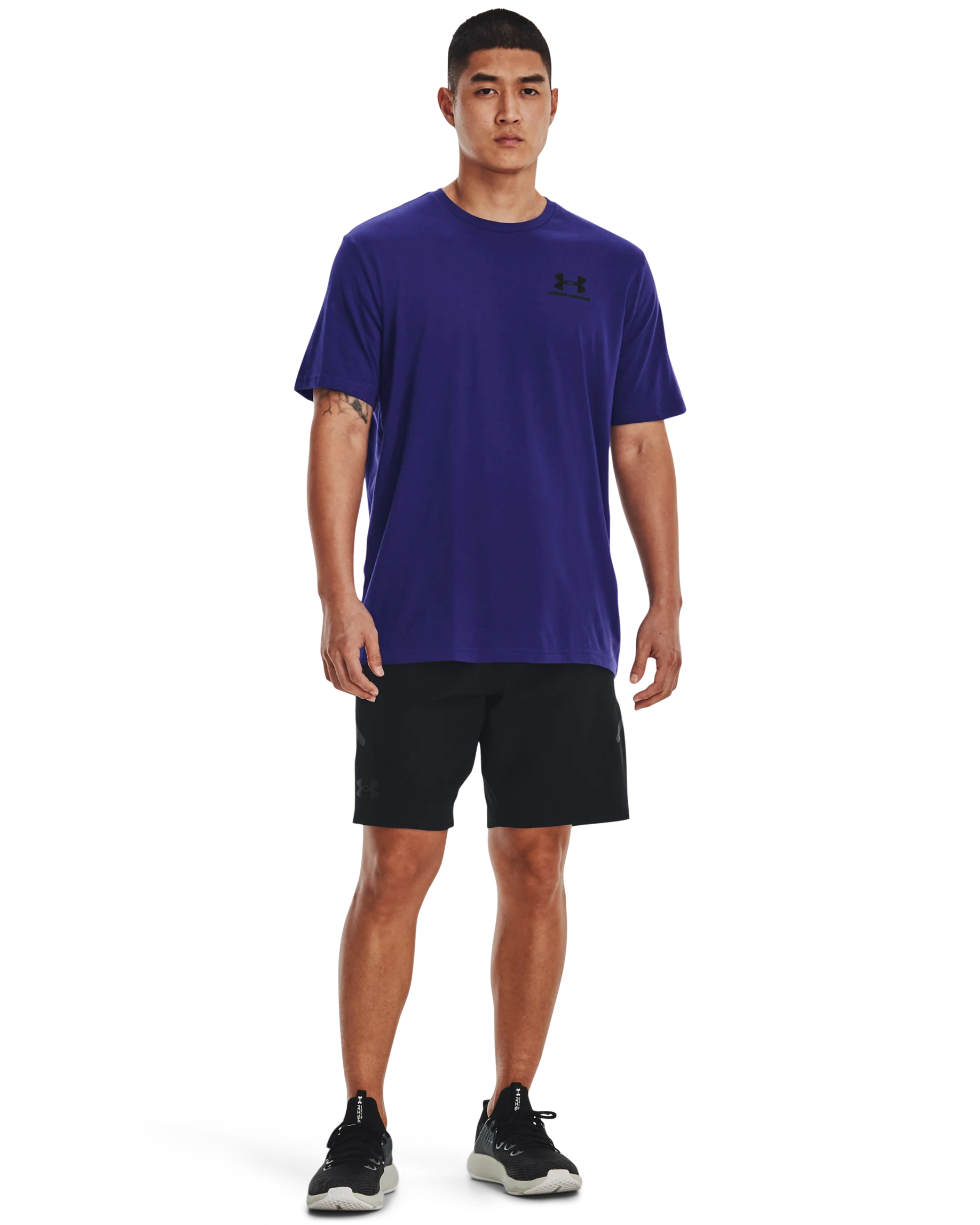Men's UA Sportstyle Left Chest Short Sleeve Shirt - Image 2