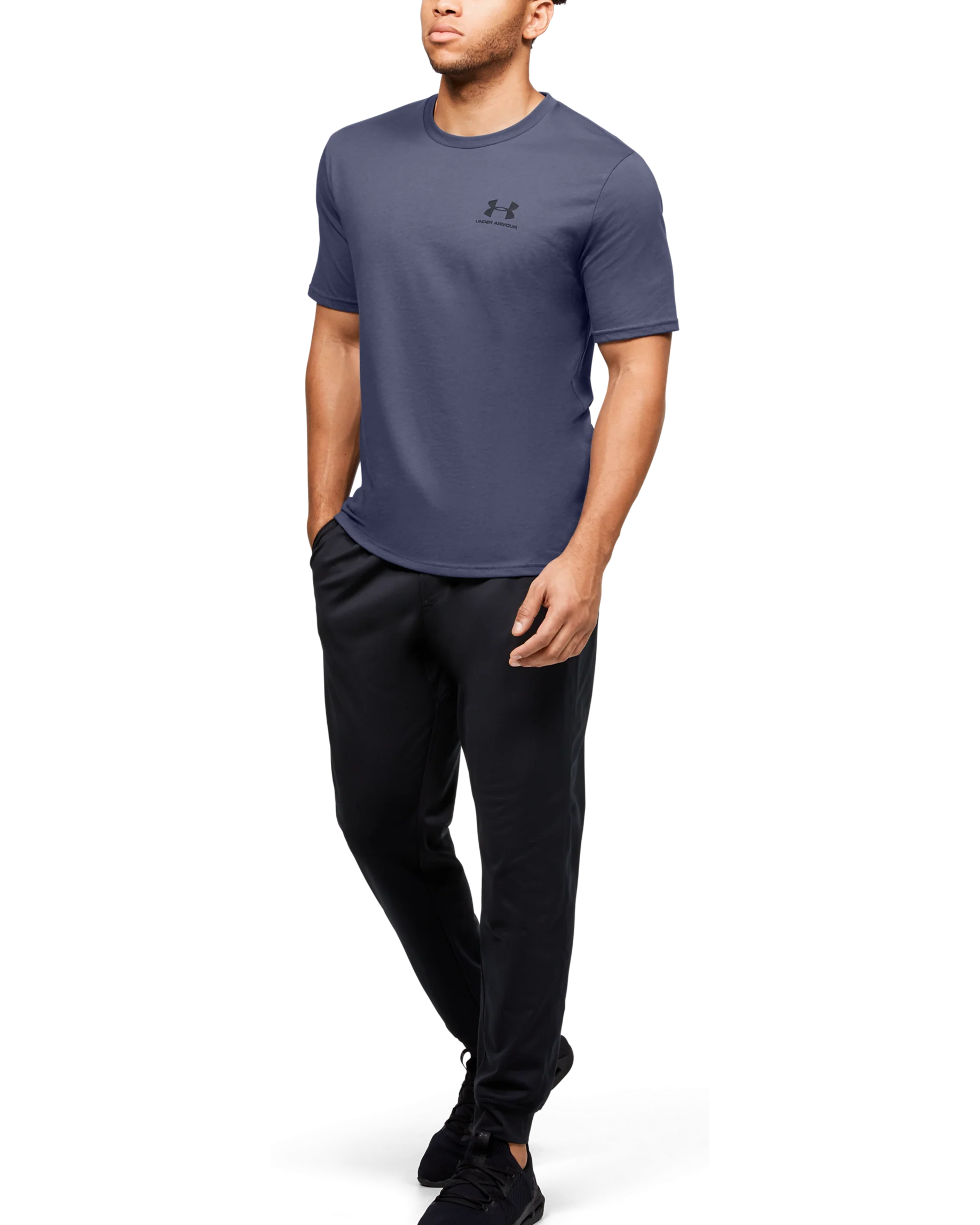 Men's UA Sportstyle Left Chest Short Sleeve Shirt - Image 3