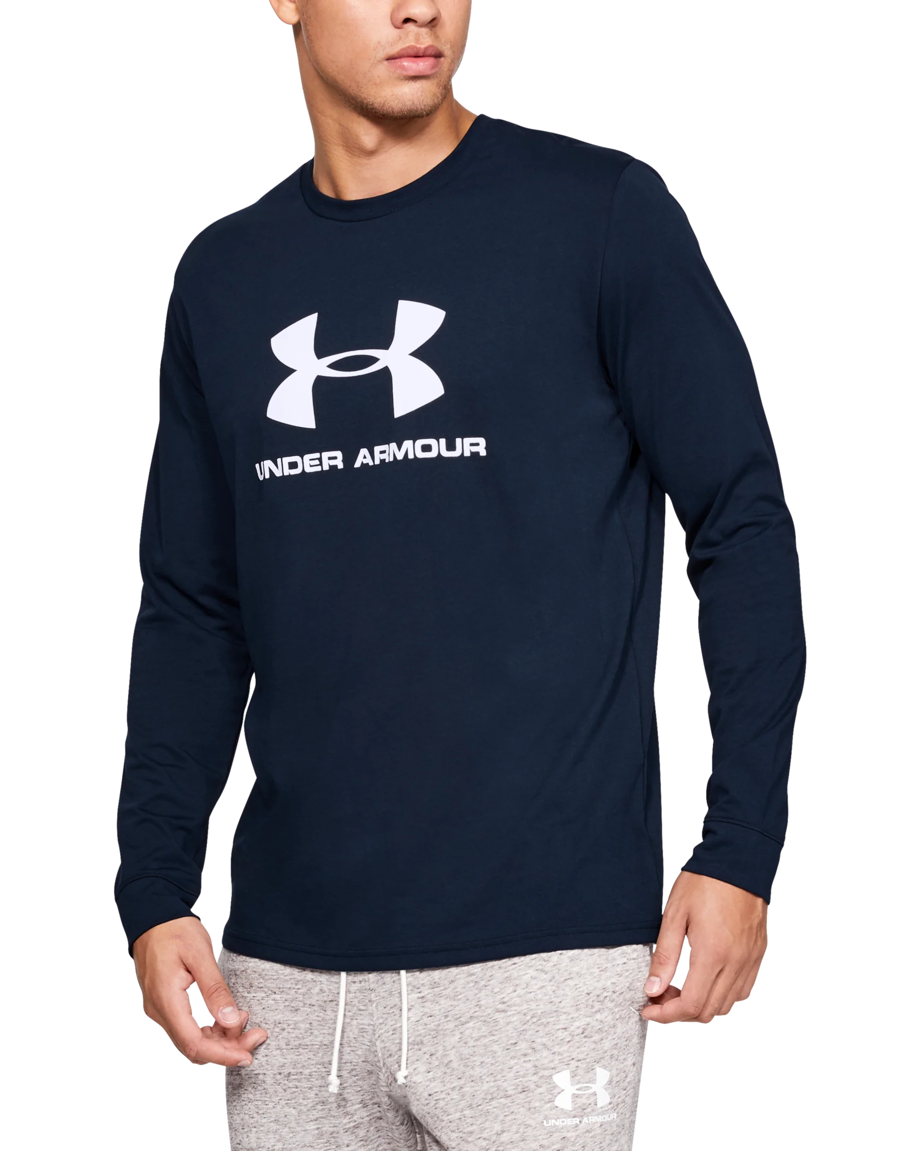 Men's UA Sportstyle Logo Long Sleeve Shirt