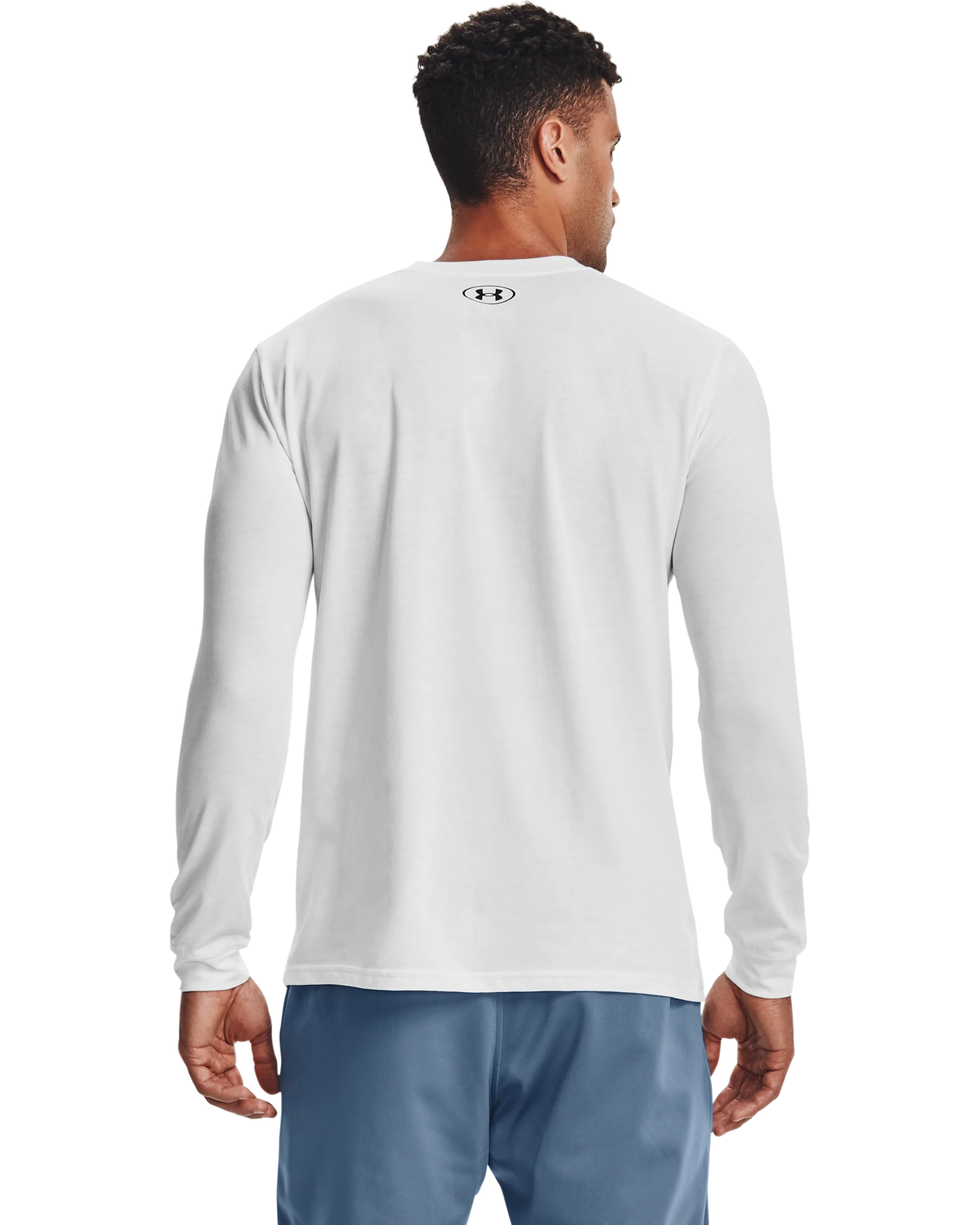 Men's UA Sportstyle Logo Long Sleeve - Image 2