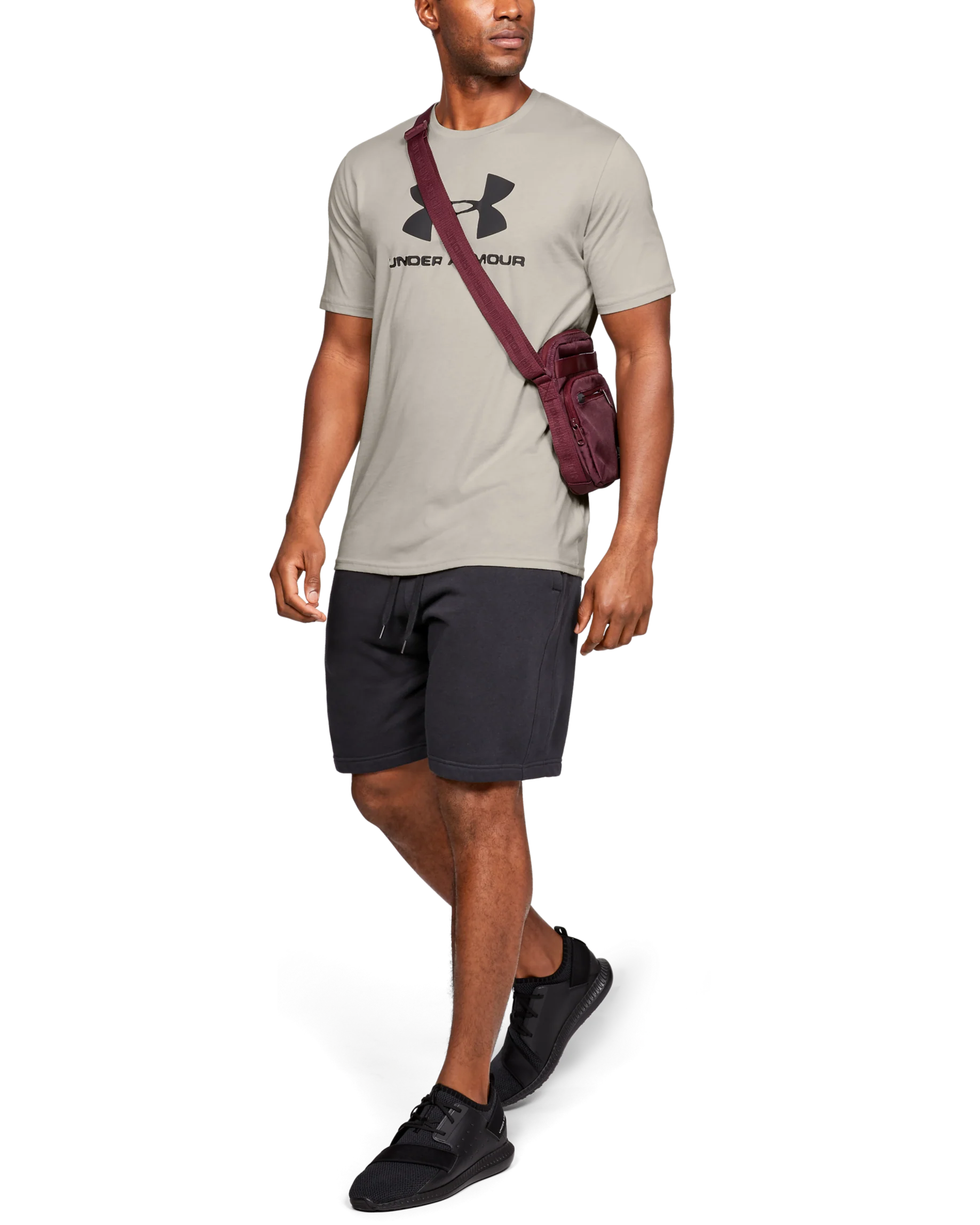Men's UA Sportstyle Logo Short Sleeve - Image 3