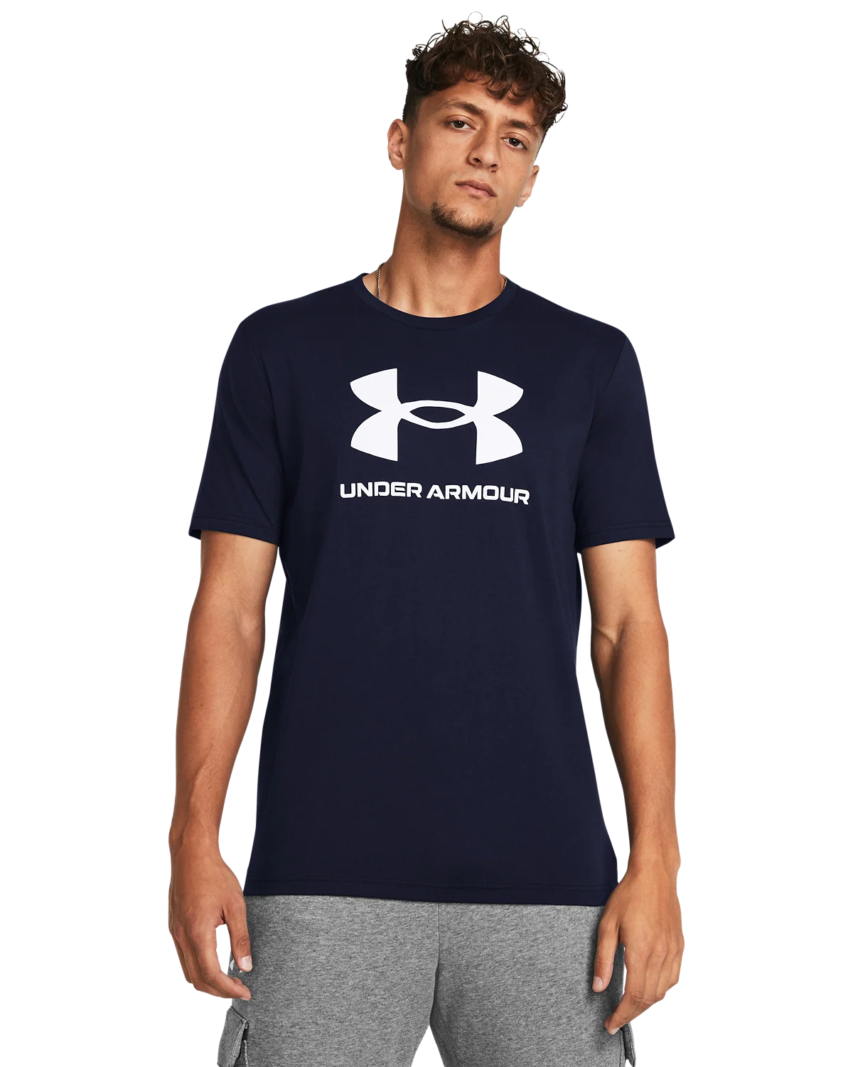 Men's UA Sportstyle Logo Short Sleeve