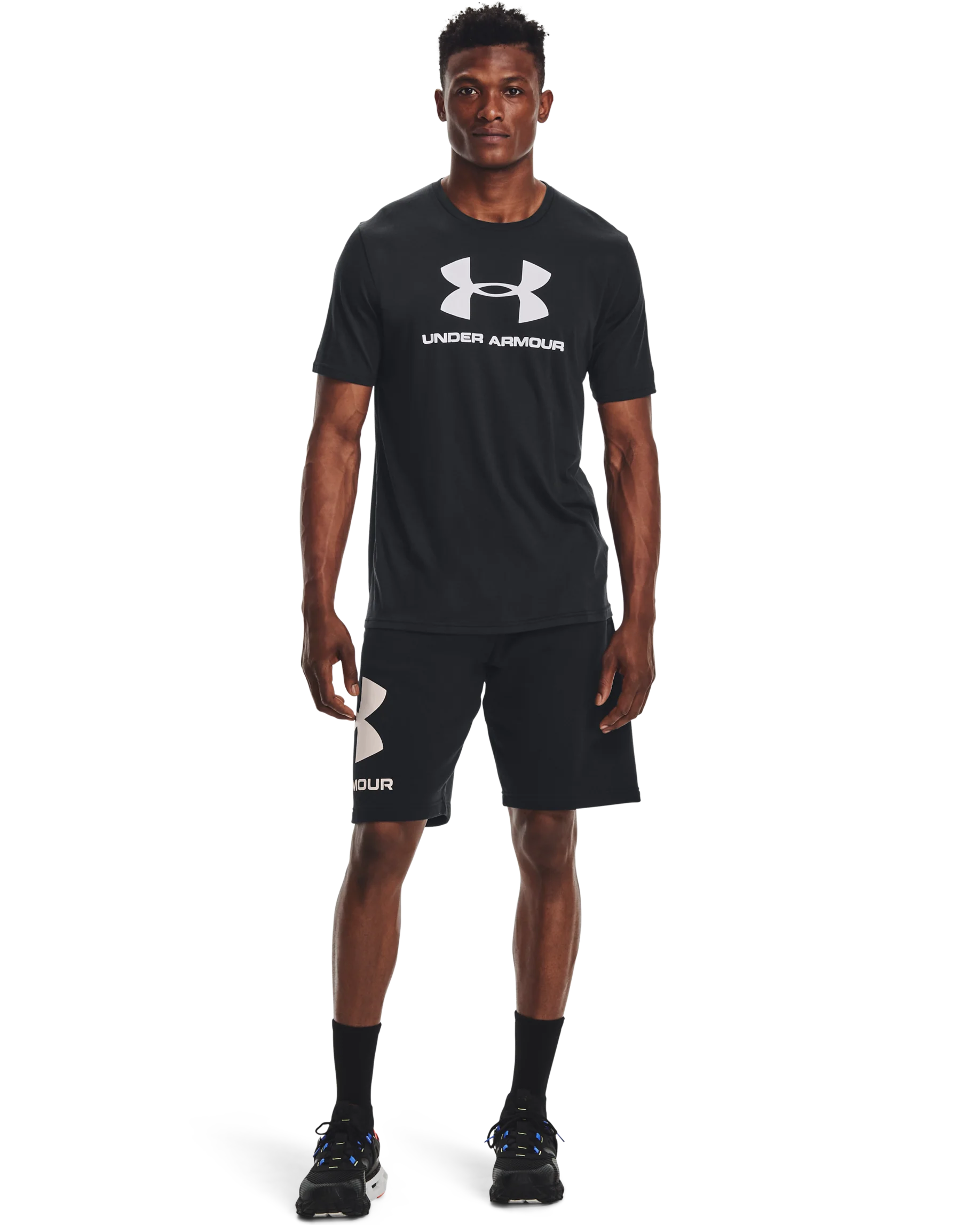 Men's UA Sportstyle Logo Short Sleeve - Image 3