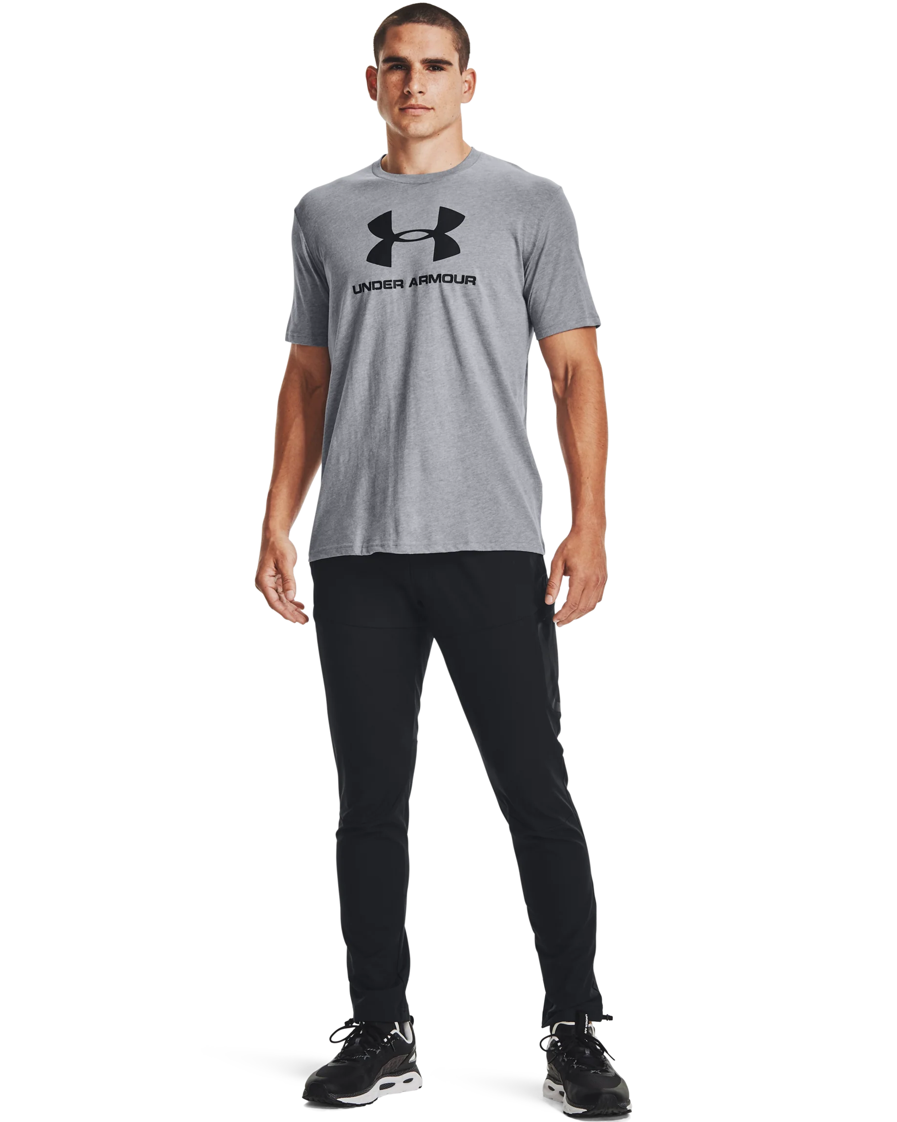 Men's UA Sportstyle Logo Short Sleeve - Image 4