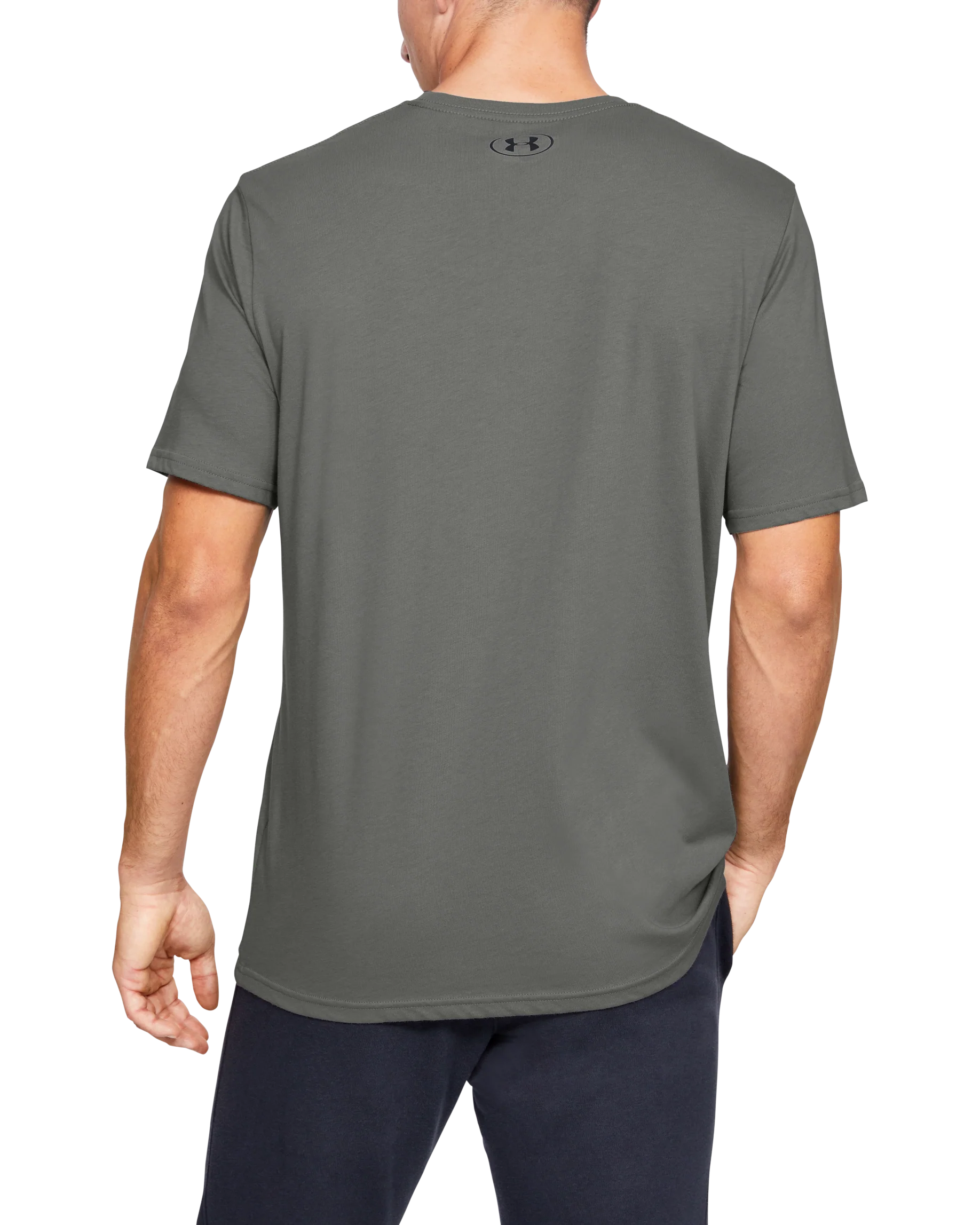 Men's UA Sportstyle Logo Short Sleeve - Image 2