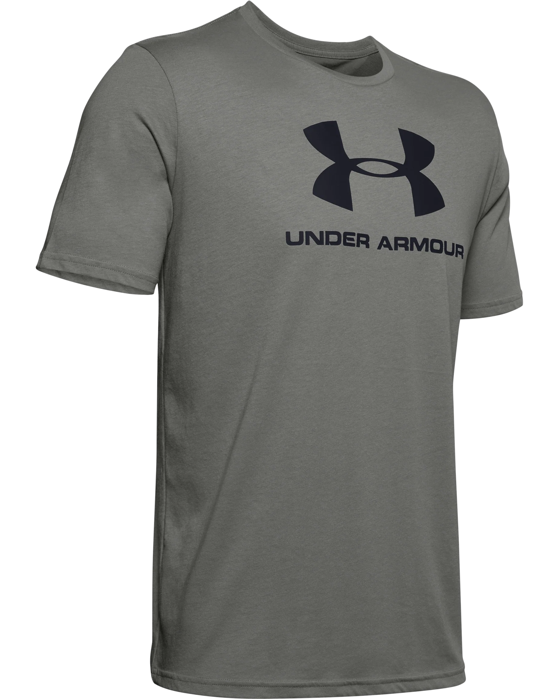 Men's UA Sportstyle Logo Short Sleeve - Image 4