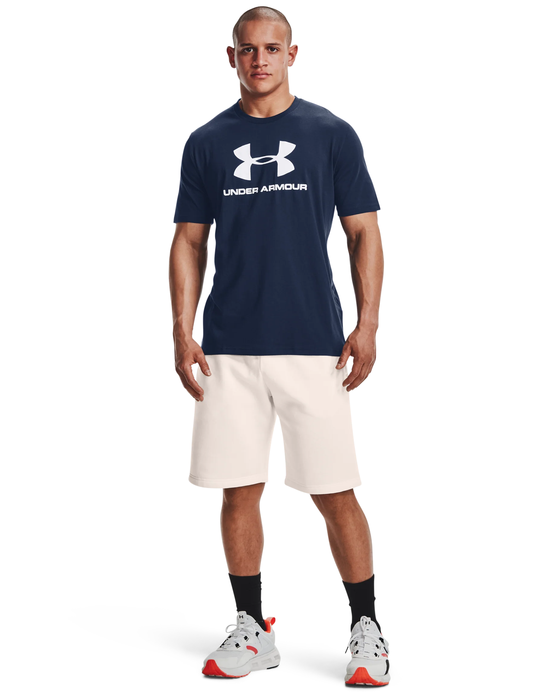 Men's UA Sportstyle Logo Short Sleeve - Image 3