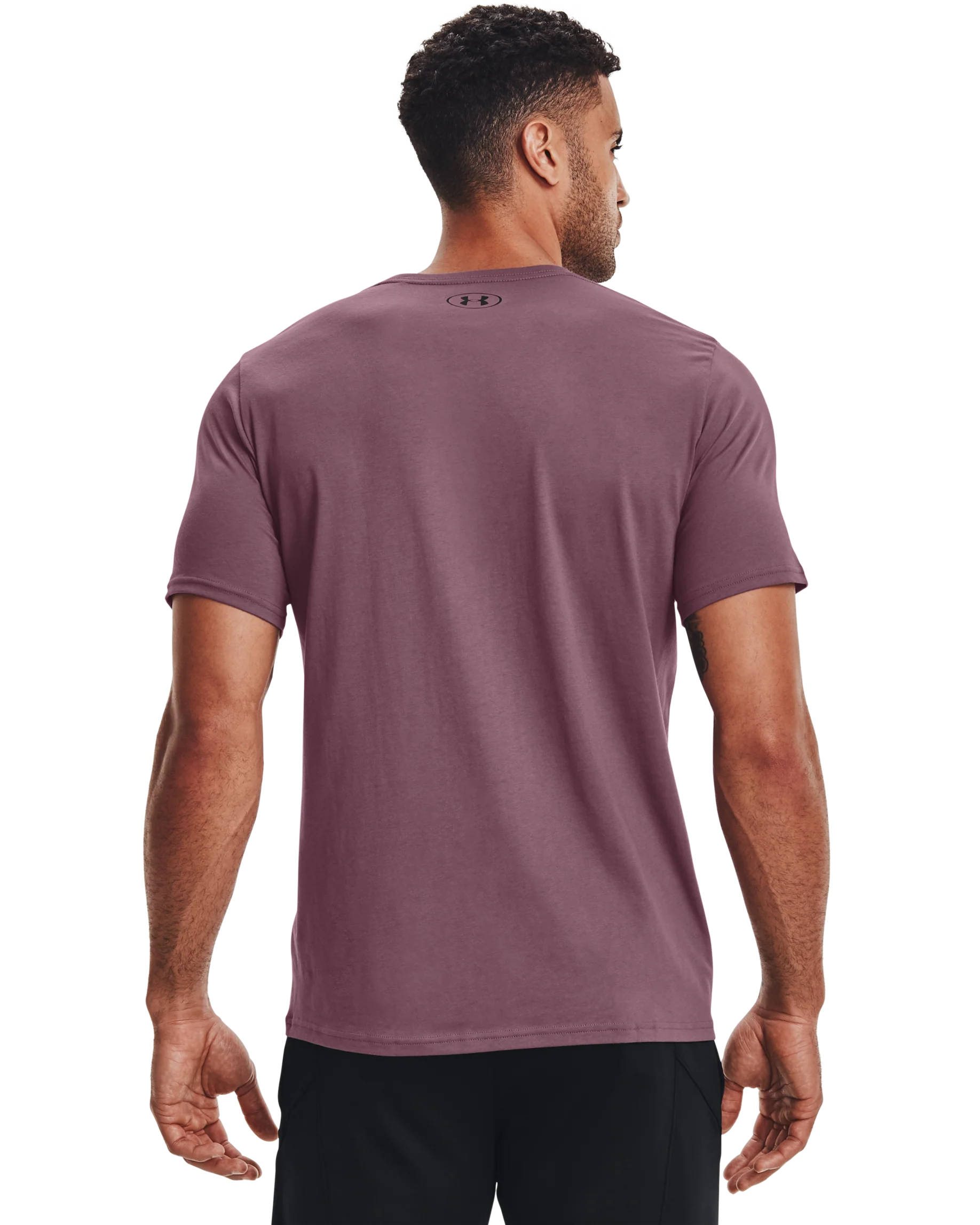 Men's UA Sportstyle Logo Short Sleeve - Image 2