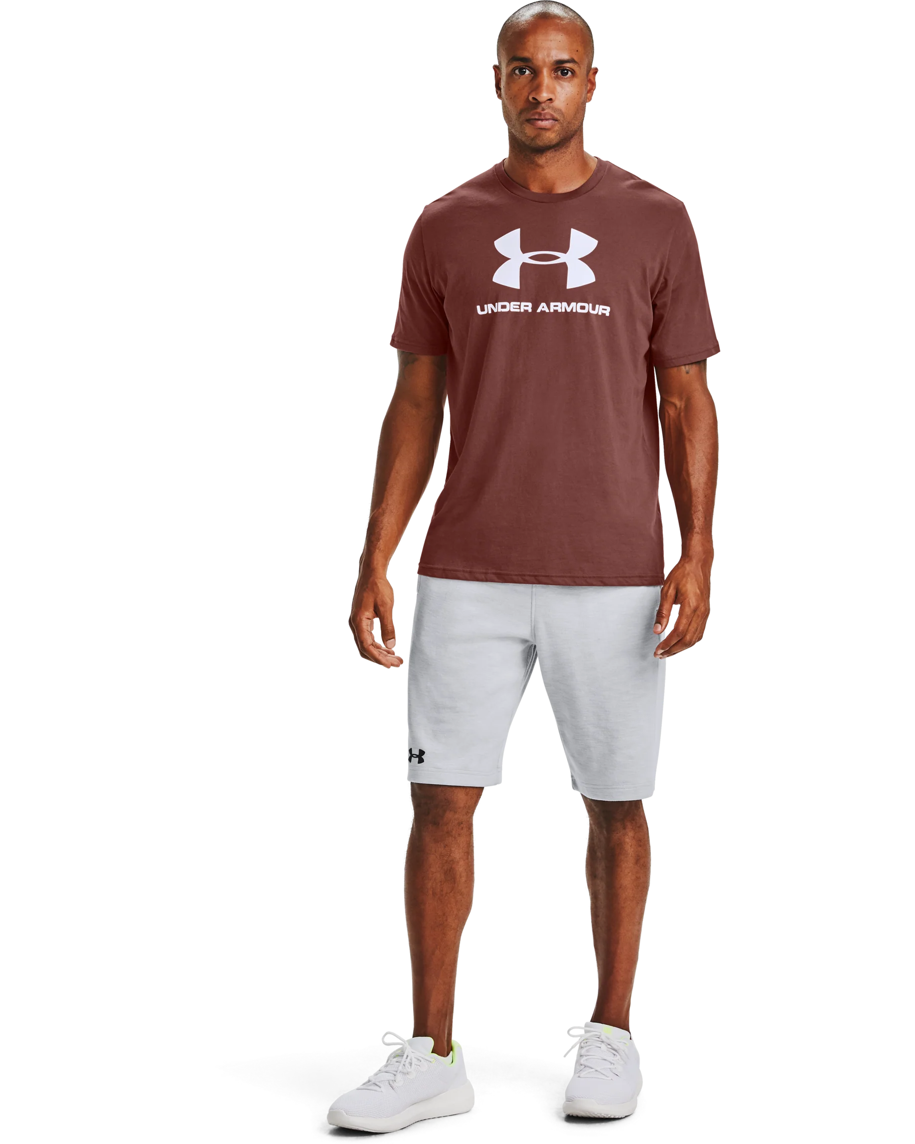 Men's UA Sportstyle Logo Short Sleeve - Image 3