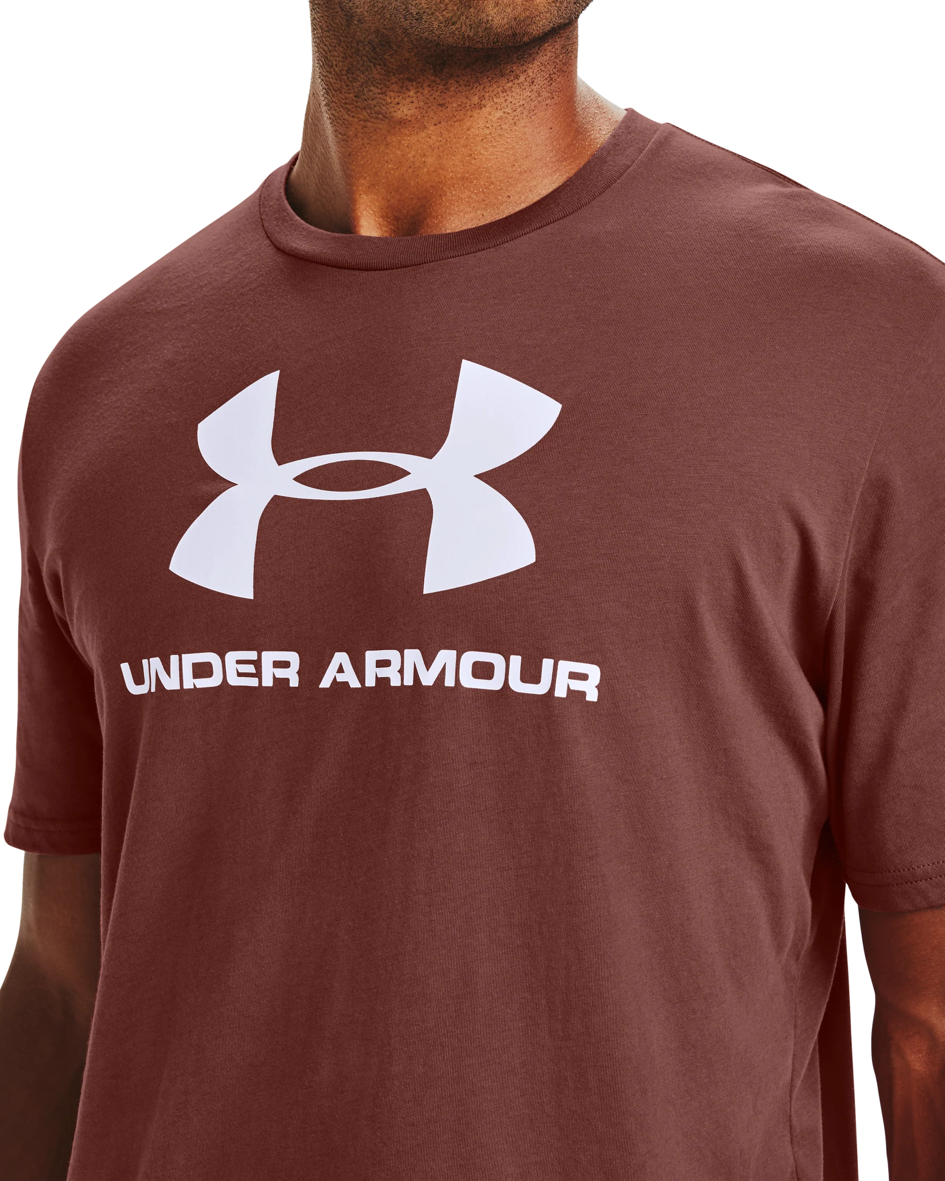 Men's UA Sportstyle Logo Short Sleeve - Image 6
