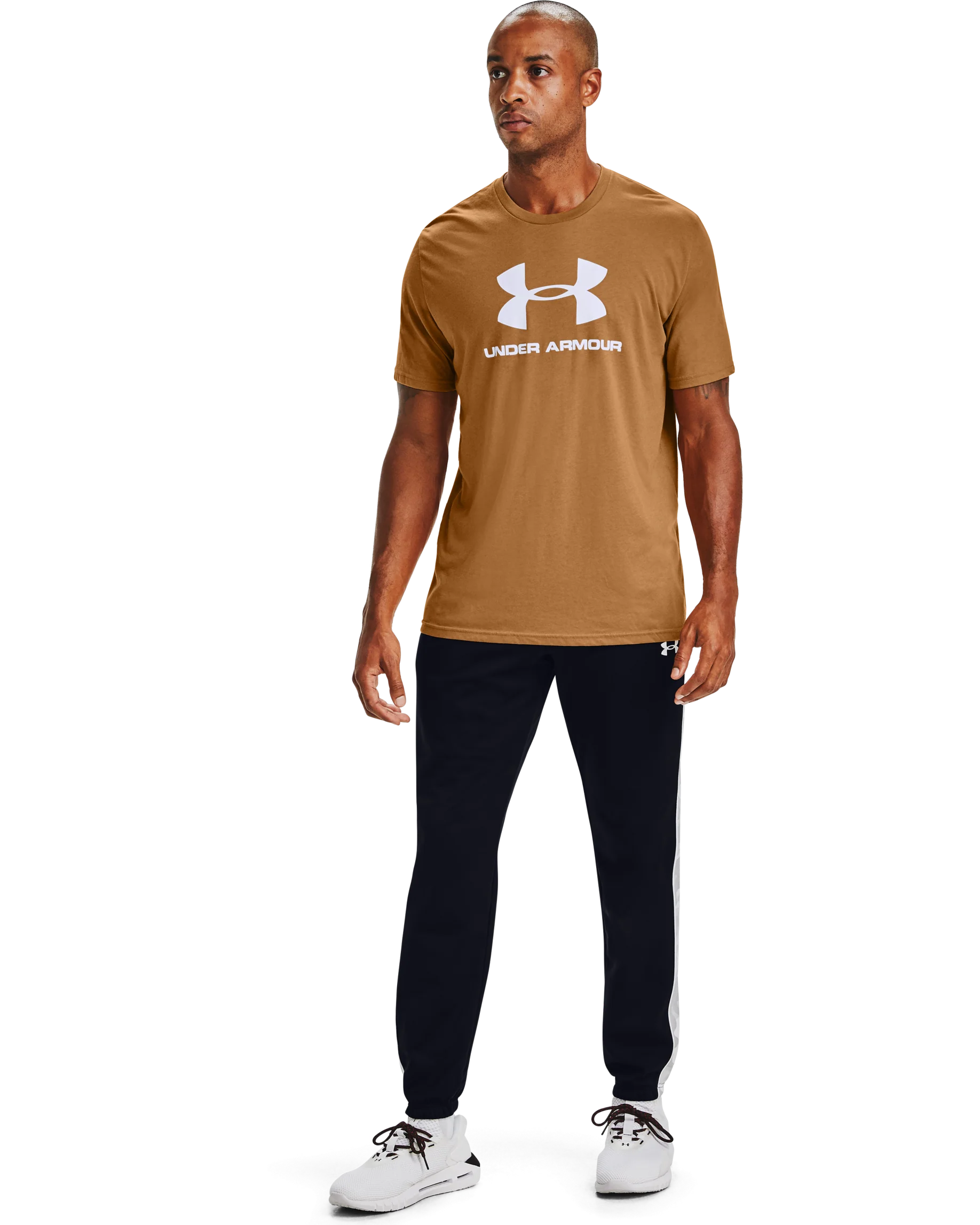 Men's UA Sportstyle Logo Short Sleeve - Image 3