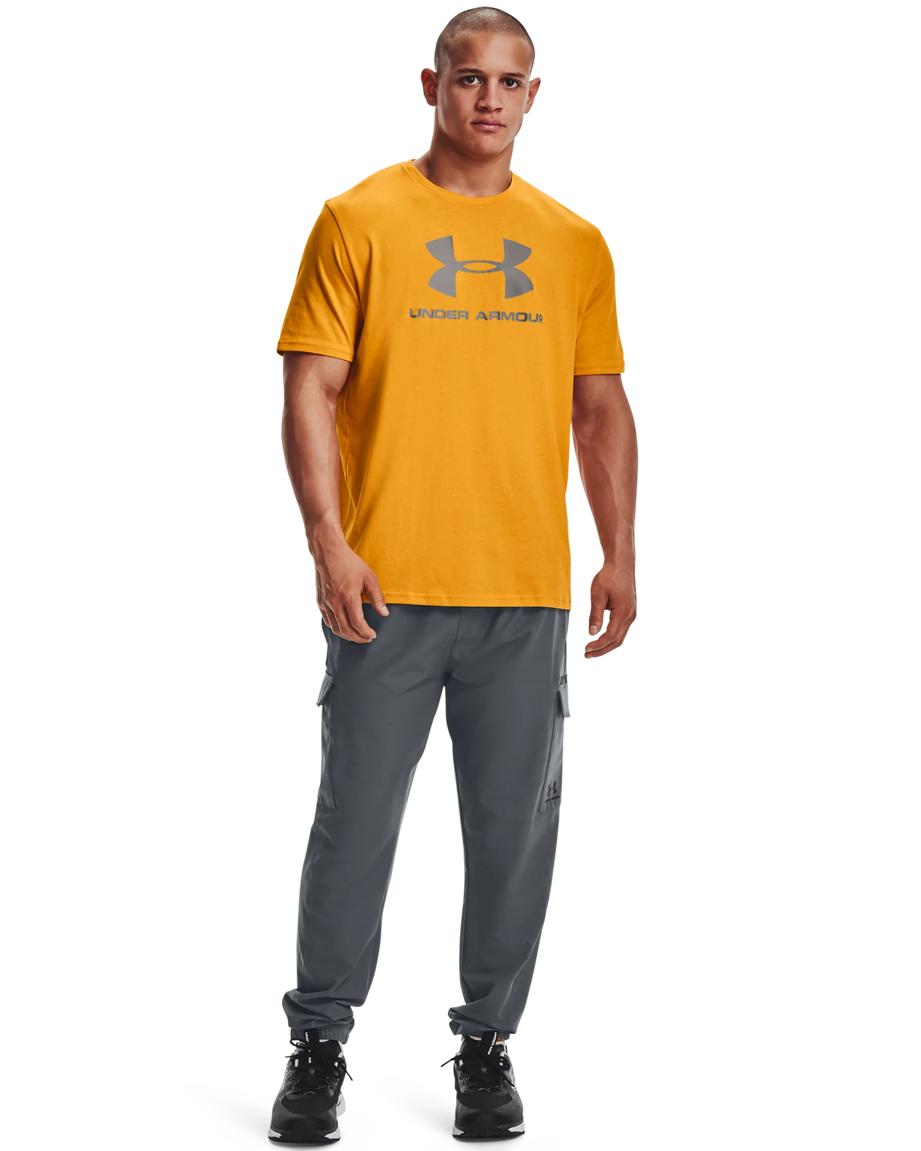 Men's UA Sportstyle Logo Short Sleeve - Image 3