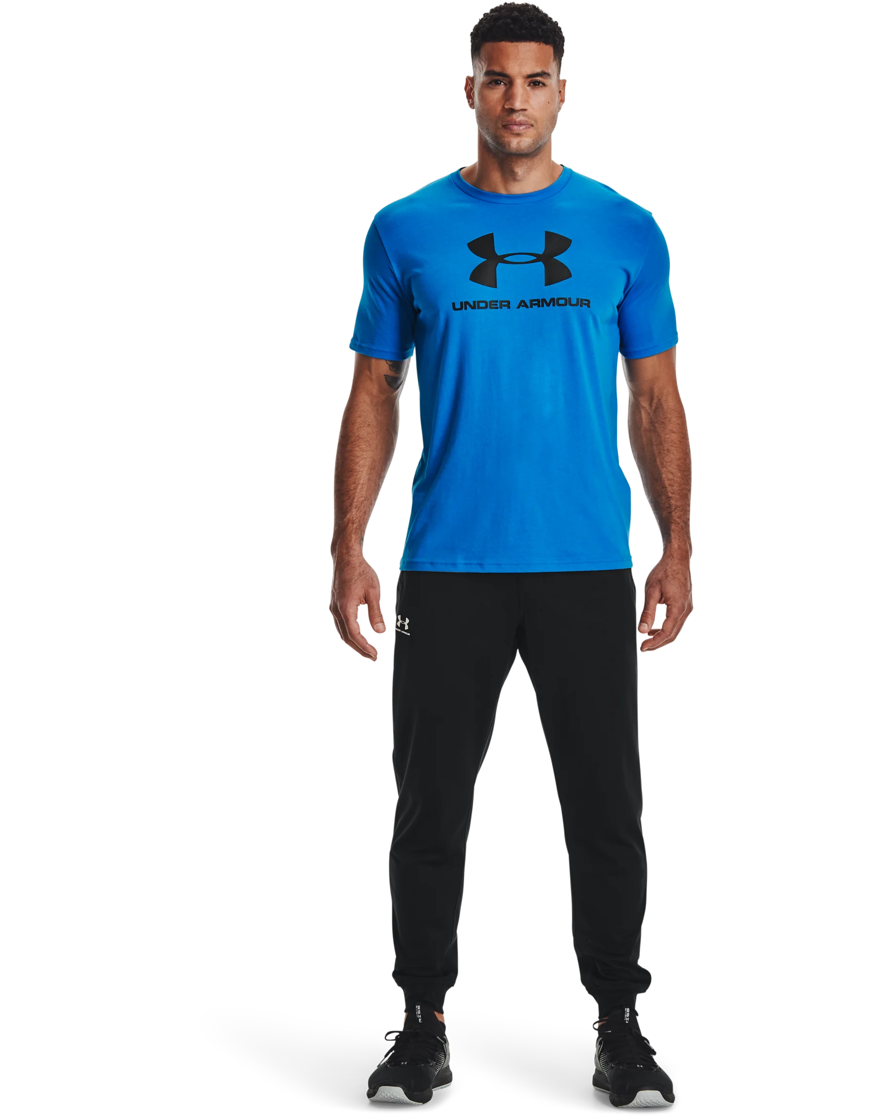 Men's UA Sportstyle Logo Short Sleeve - Image 3