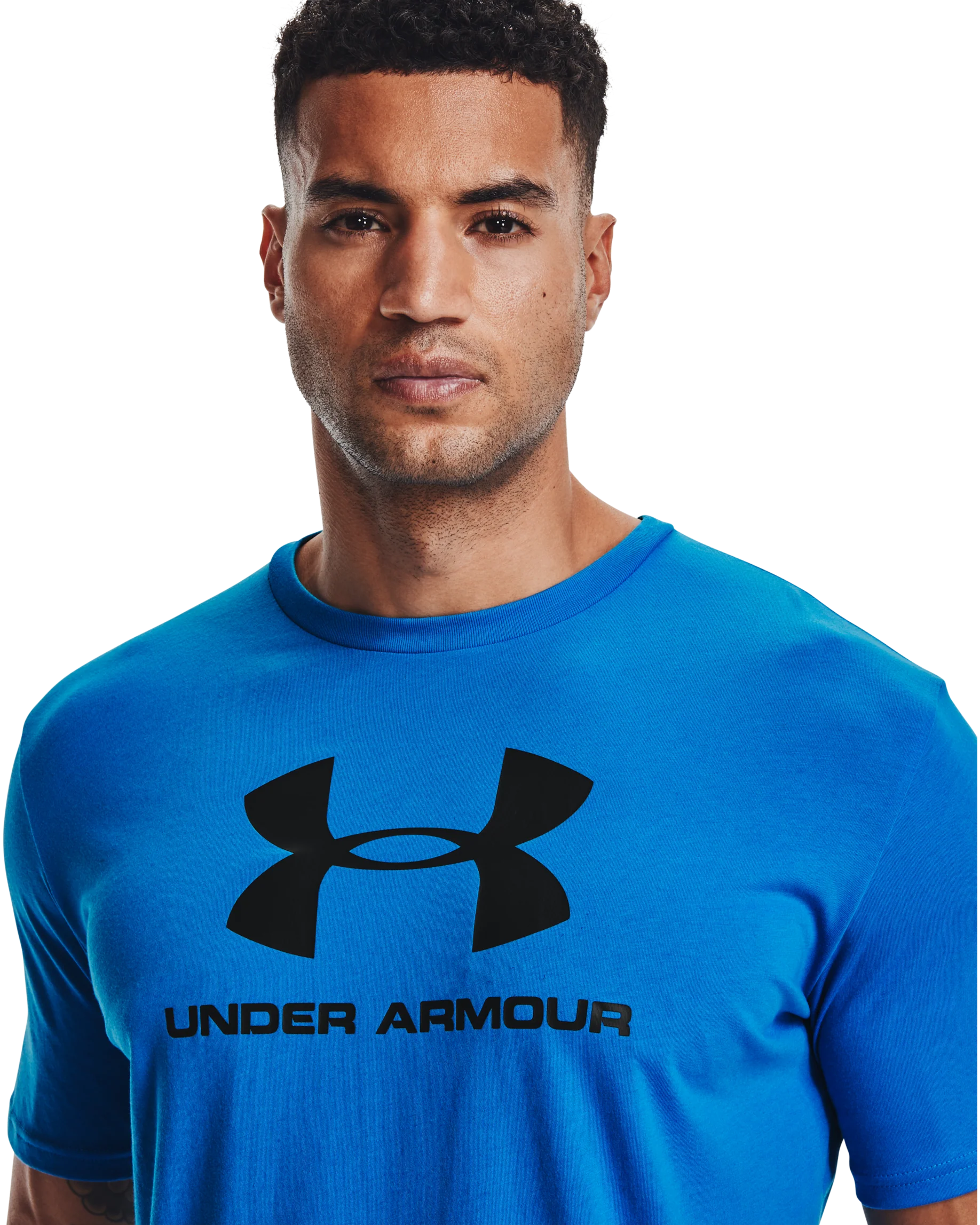 Men's UA Sportstyle Logo Short Sleeve - Image 6