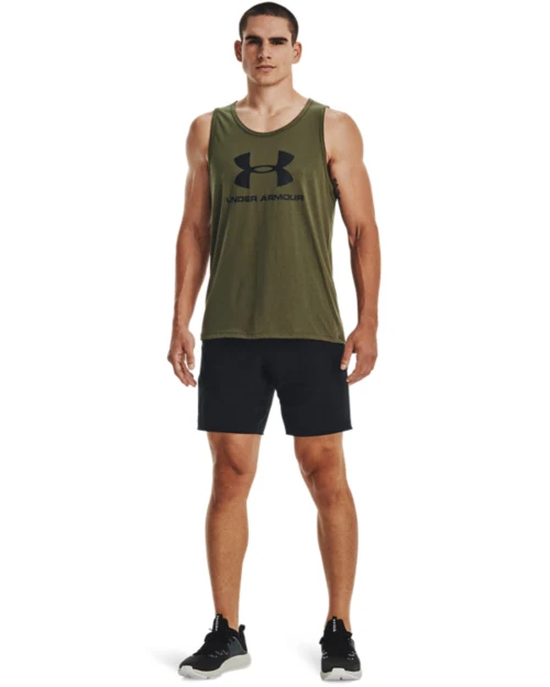 Men's UA Sportstyle Logo Tank - Image 2