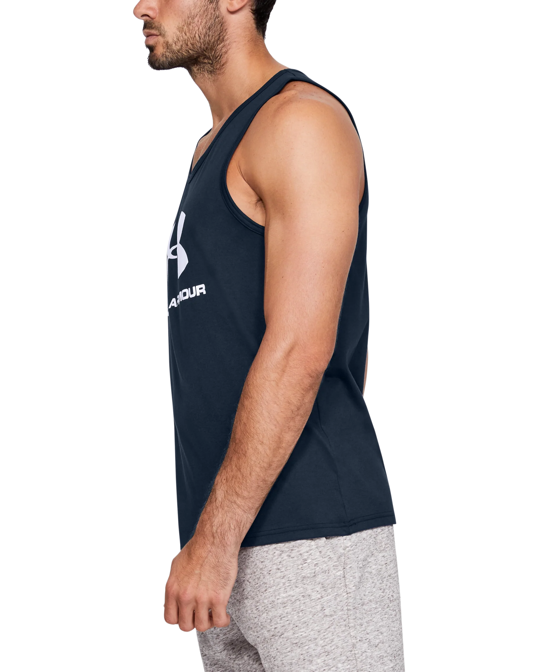 Men's UA Sportstyle Logo Tank - Image 8