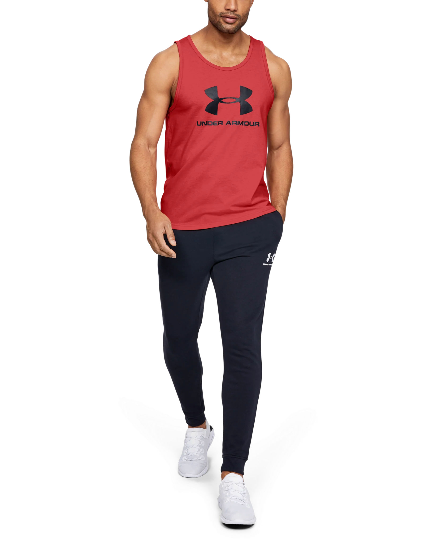 Men's UA Sportstyle Logo Tank - Image 3