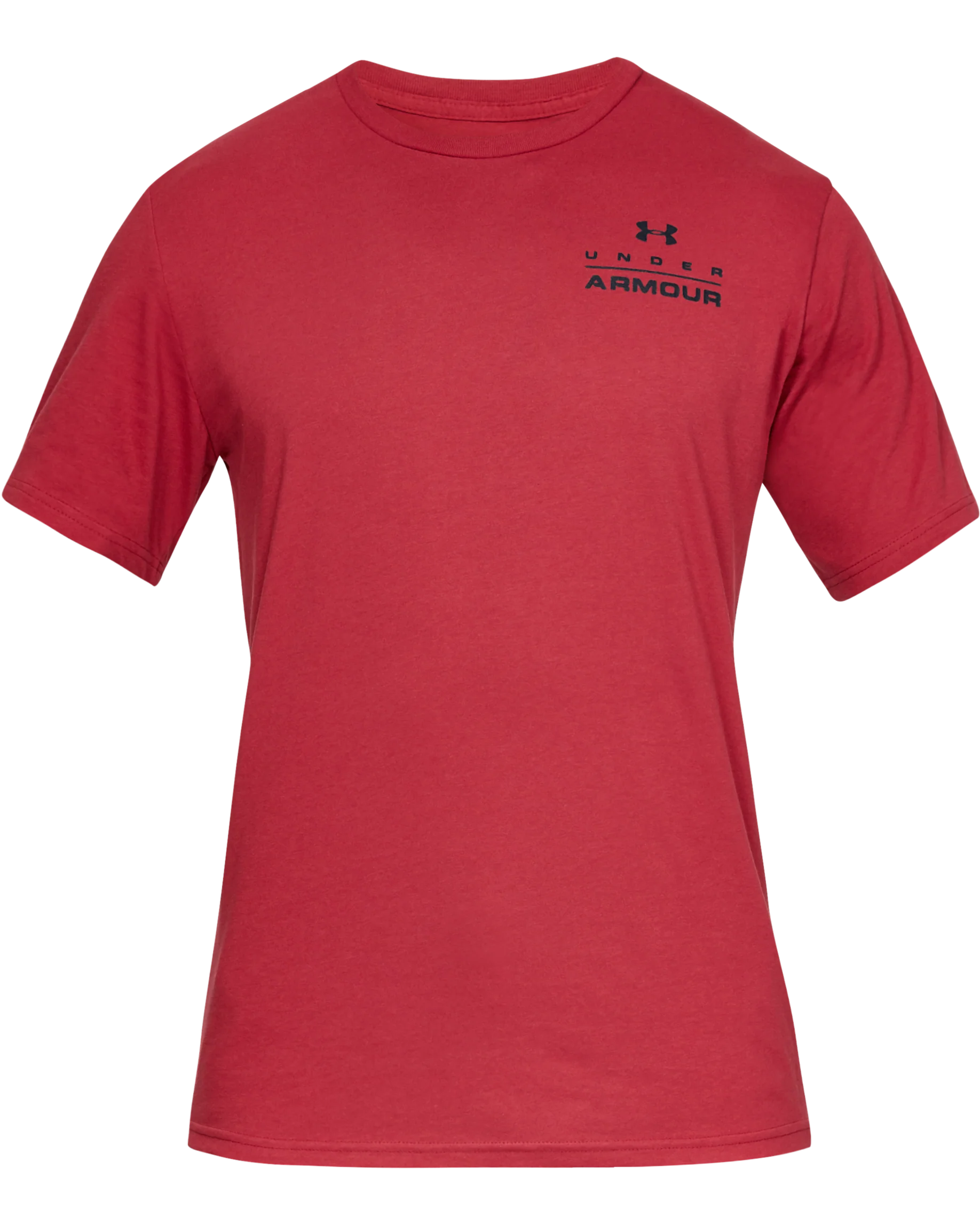Men's UA Stacked Left Chest Short Sleeve Shirt - Image 4