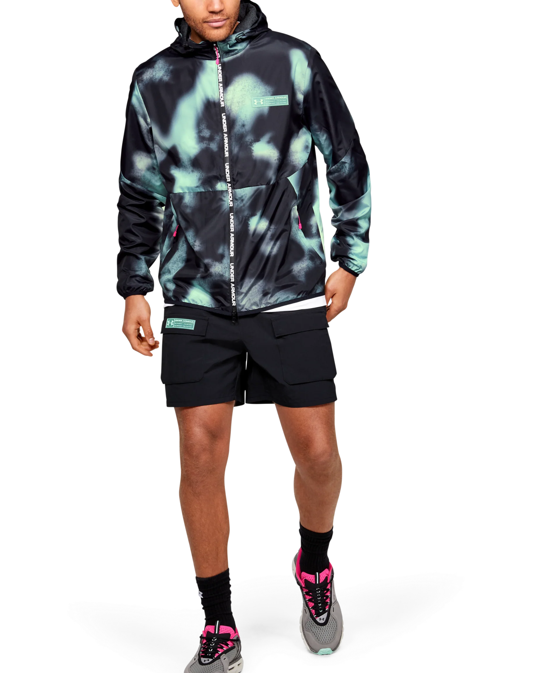 Men's UA STM 2.1 Tie Dye FH Jacket - Image 3
